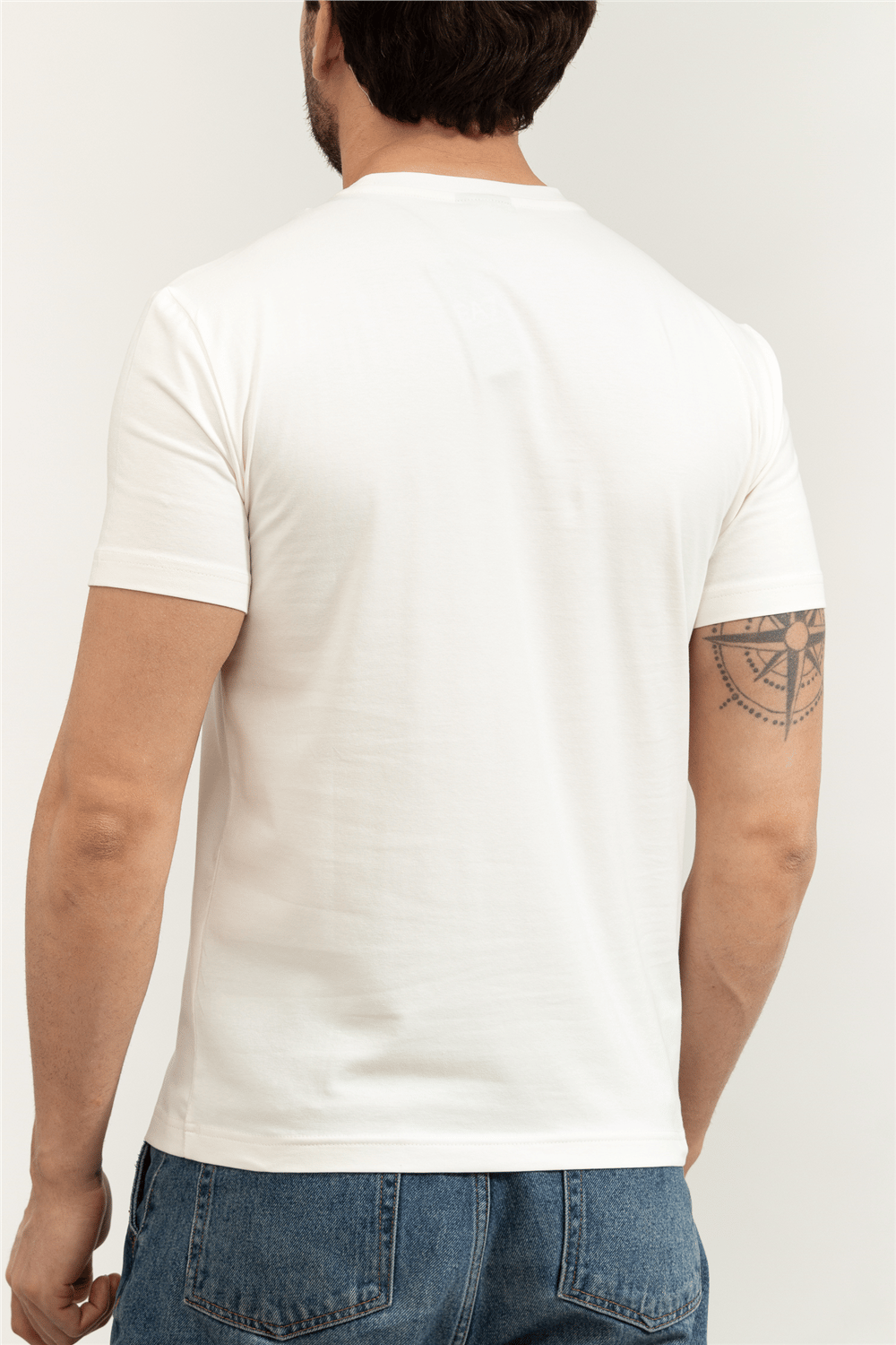 EA7 Erkek Bisiklet Yaka T-Shirt