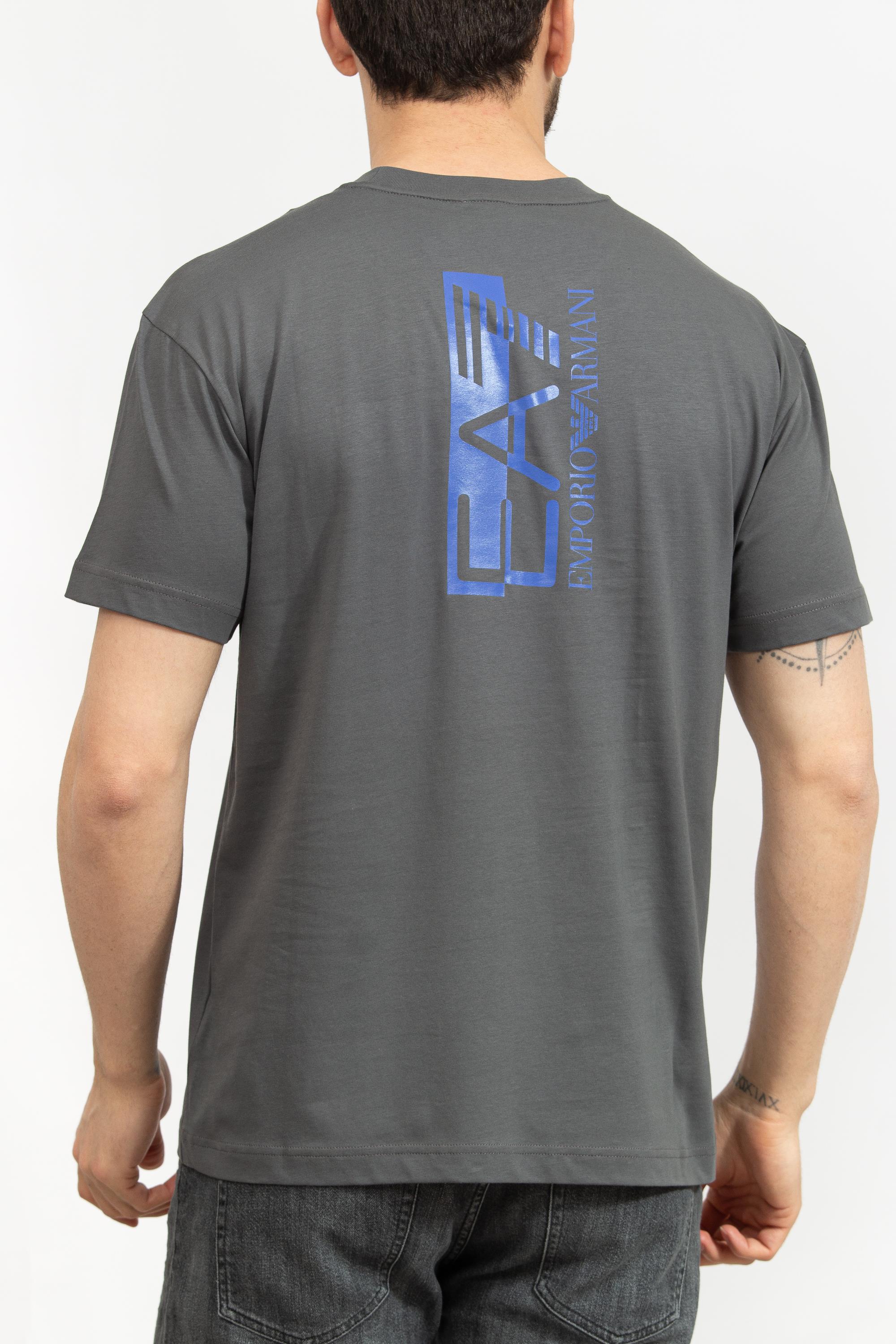 EA7 Erkek Bisiklet Yaka T-Shirt