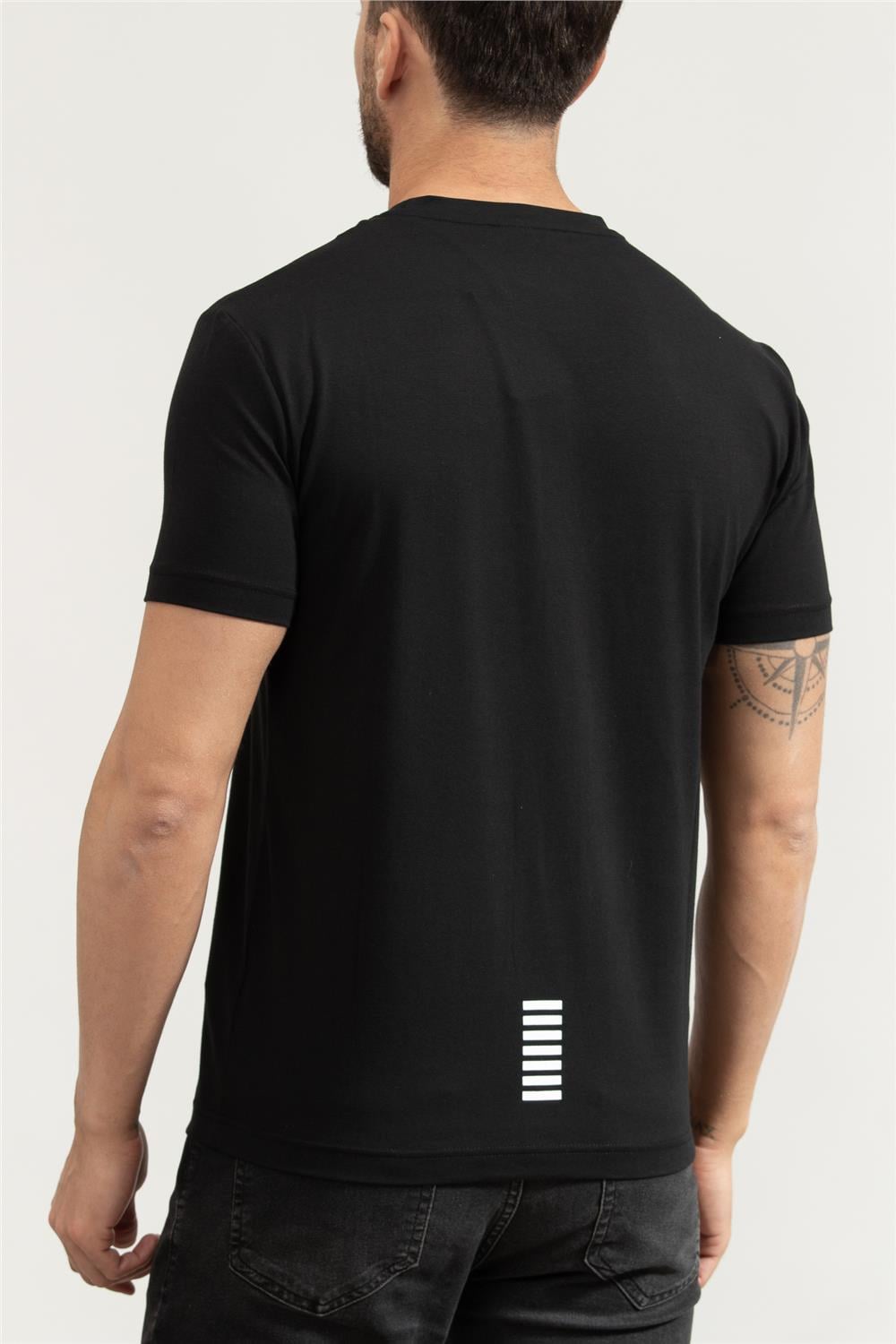 EA7 Erkek Bisiklet Yaka T-Shirt