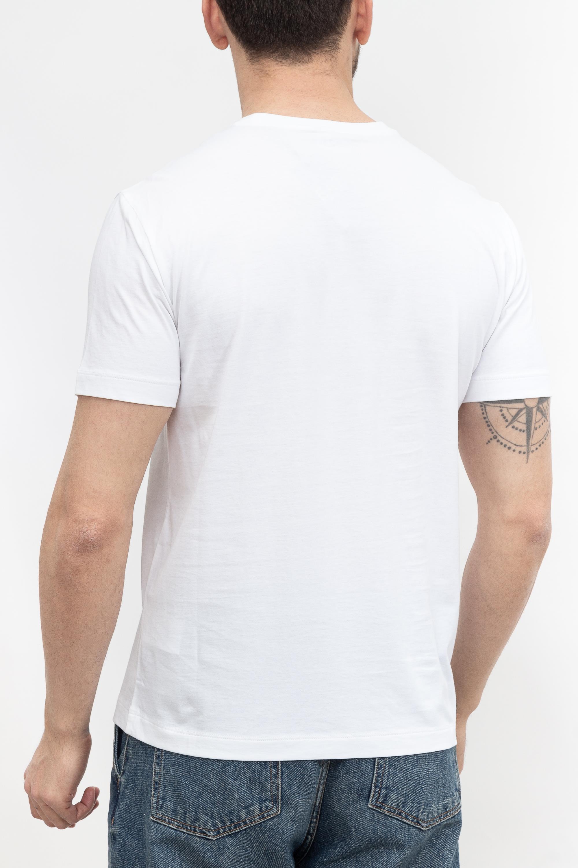 EA7 Erkek Bisiklet Yaka T-Shirt