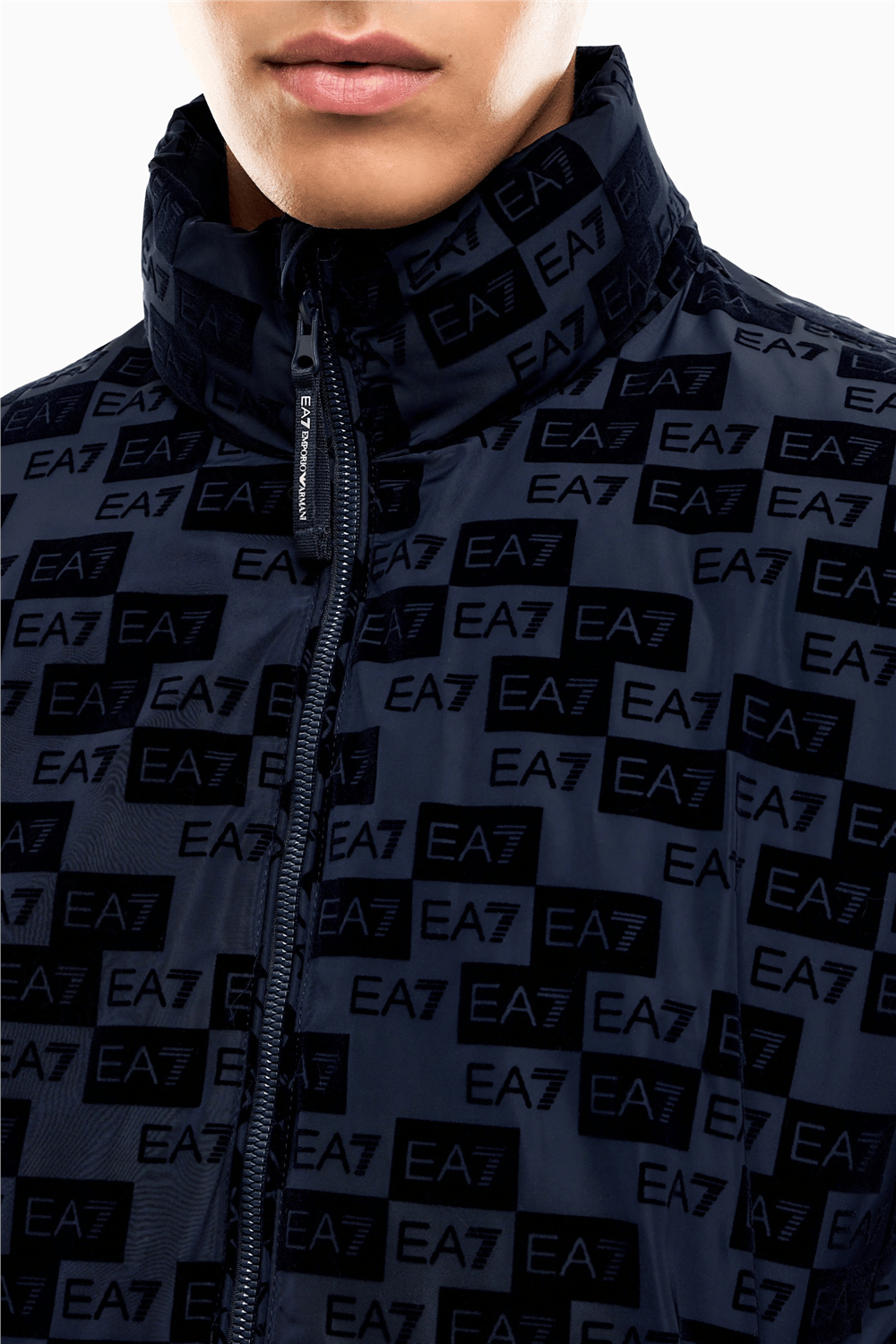 EA7 Erkek Bomber Mont Mavi