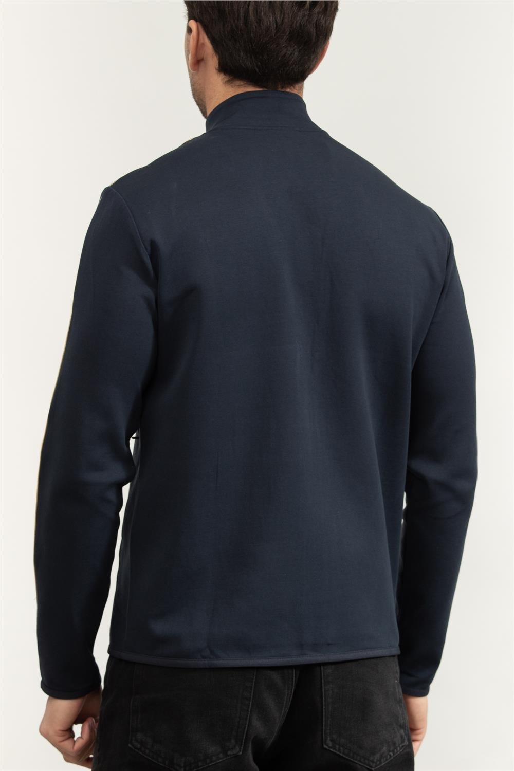 EA7 Erkek Fermuarlı Sweatshirt