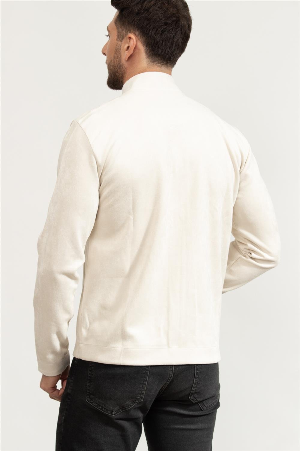 EA7 Erkek Fermuarlı Sweatshirt