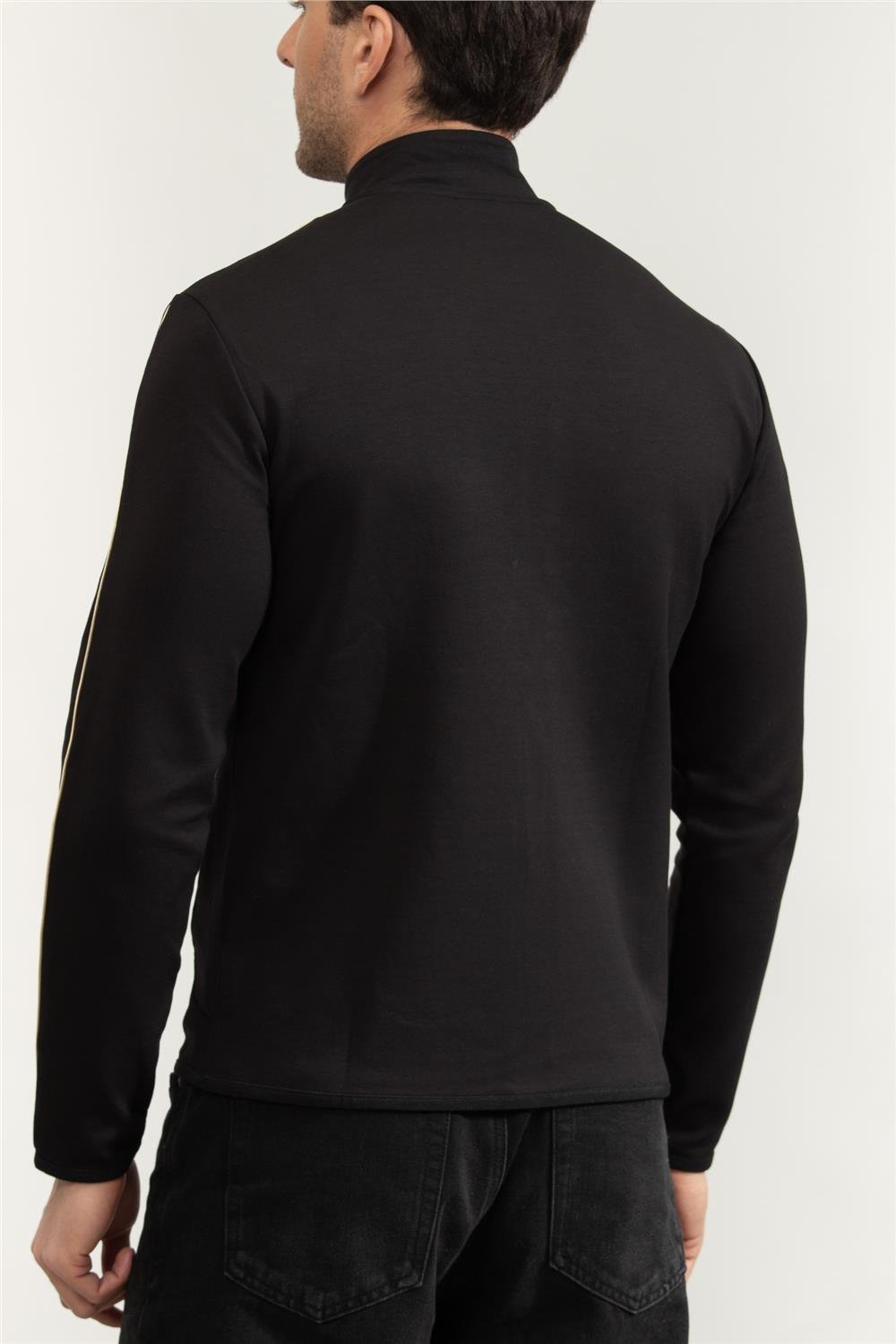 EA7 Erkek Fermuarlı Sweatshirt