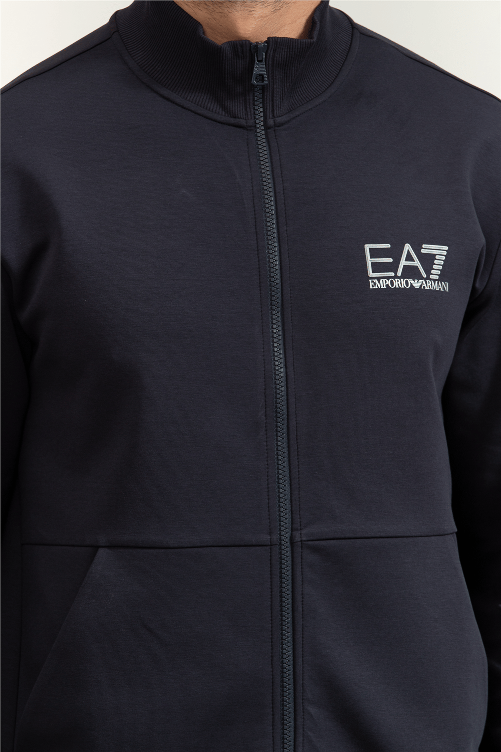 EA7 Erkek Fermuarlı Sweatshirt