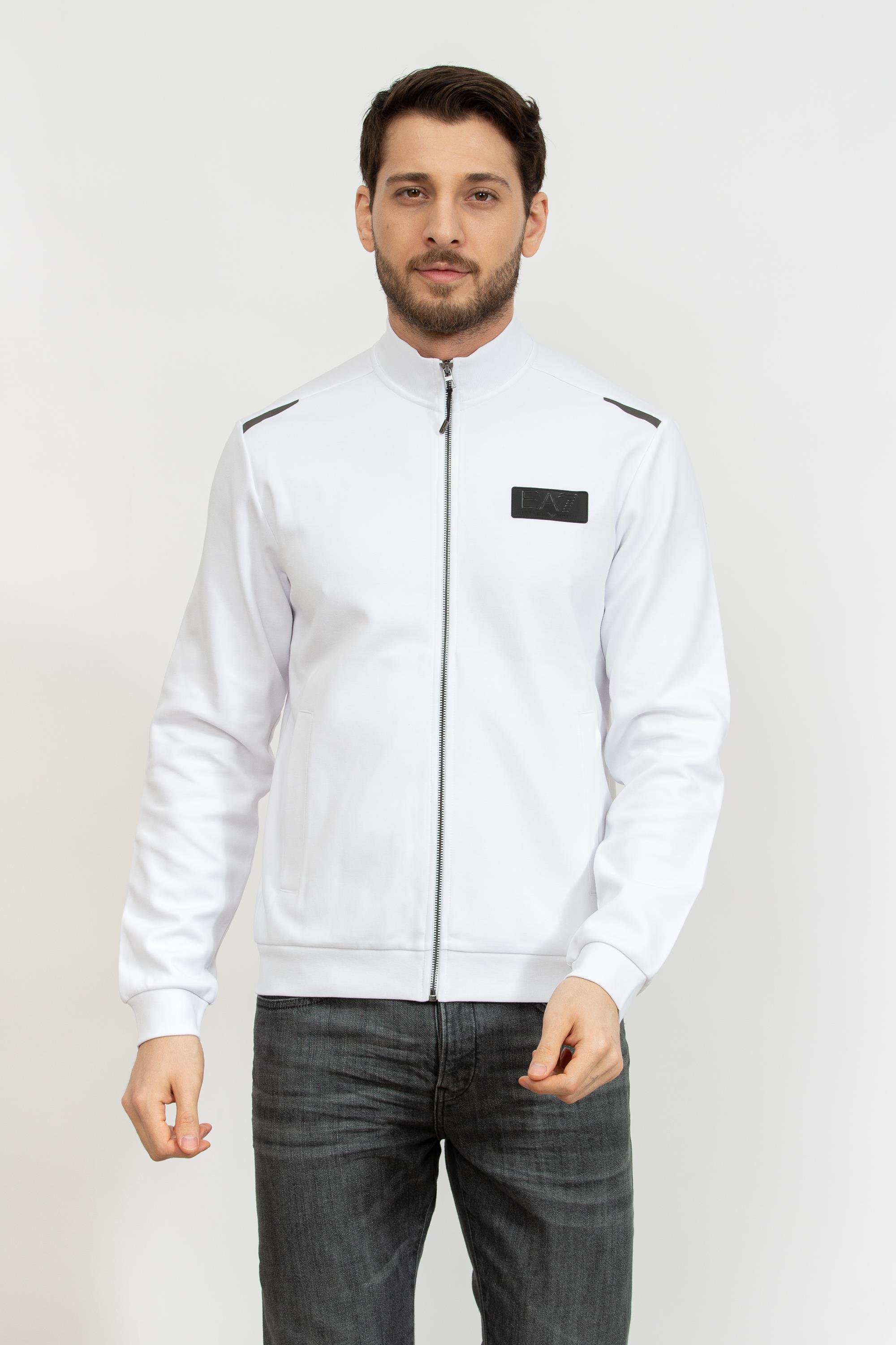 EA7 Erkek Fermuarlı Sweatshirt
