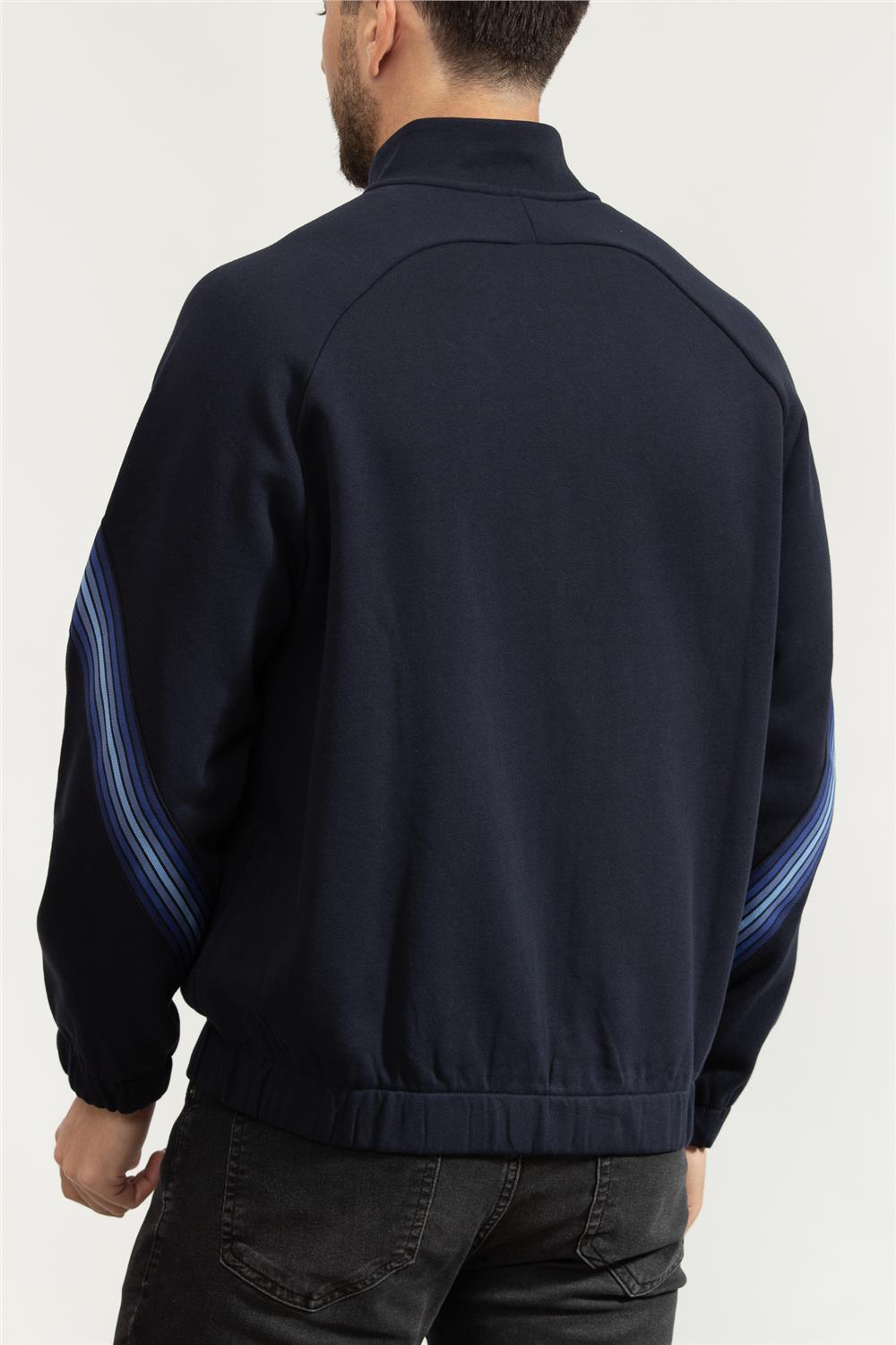 EA7 Erkek Fermuarlı Sweatshirt