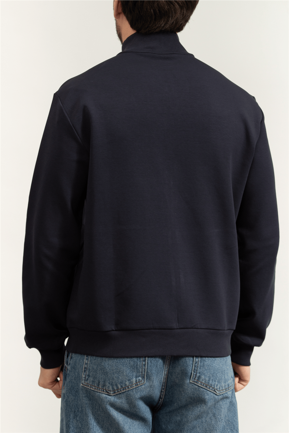 EA7 Erkek Fermuarlı Sweatshirt