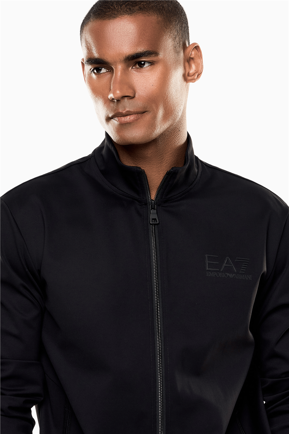 EA7 Erkek Fermuarlı Sweatshirt
