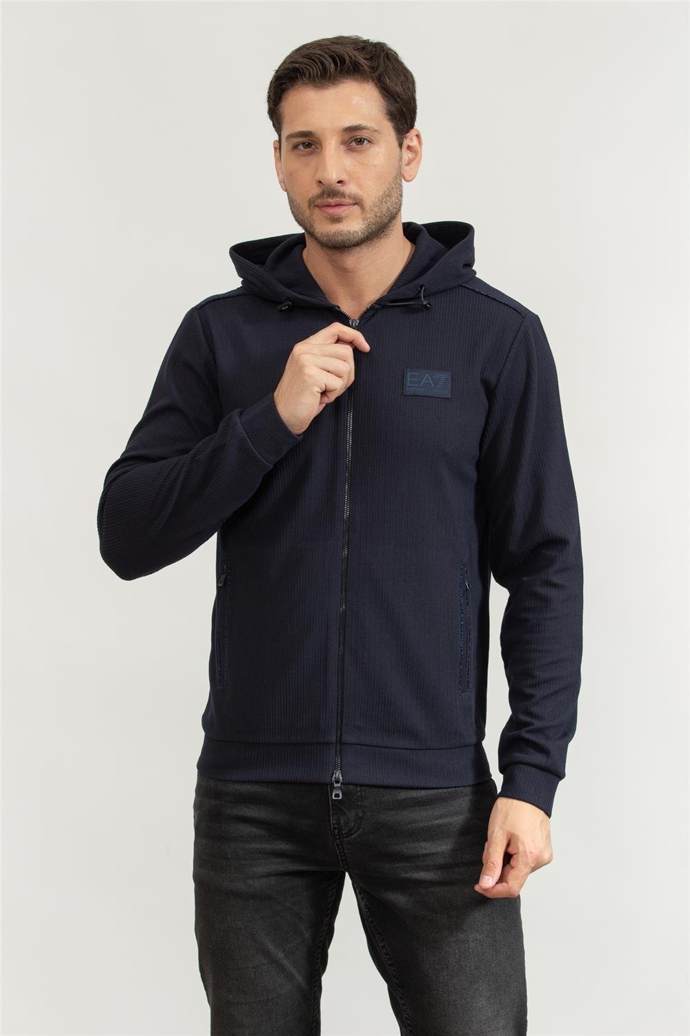 EA7 Erkek Kapüşonlu Sweatshirt