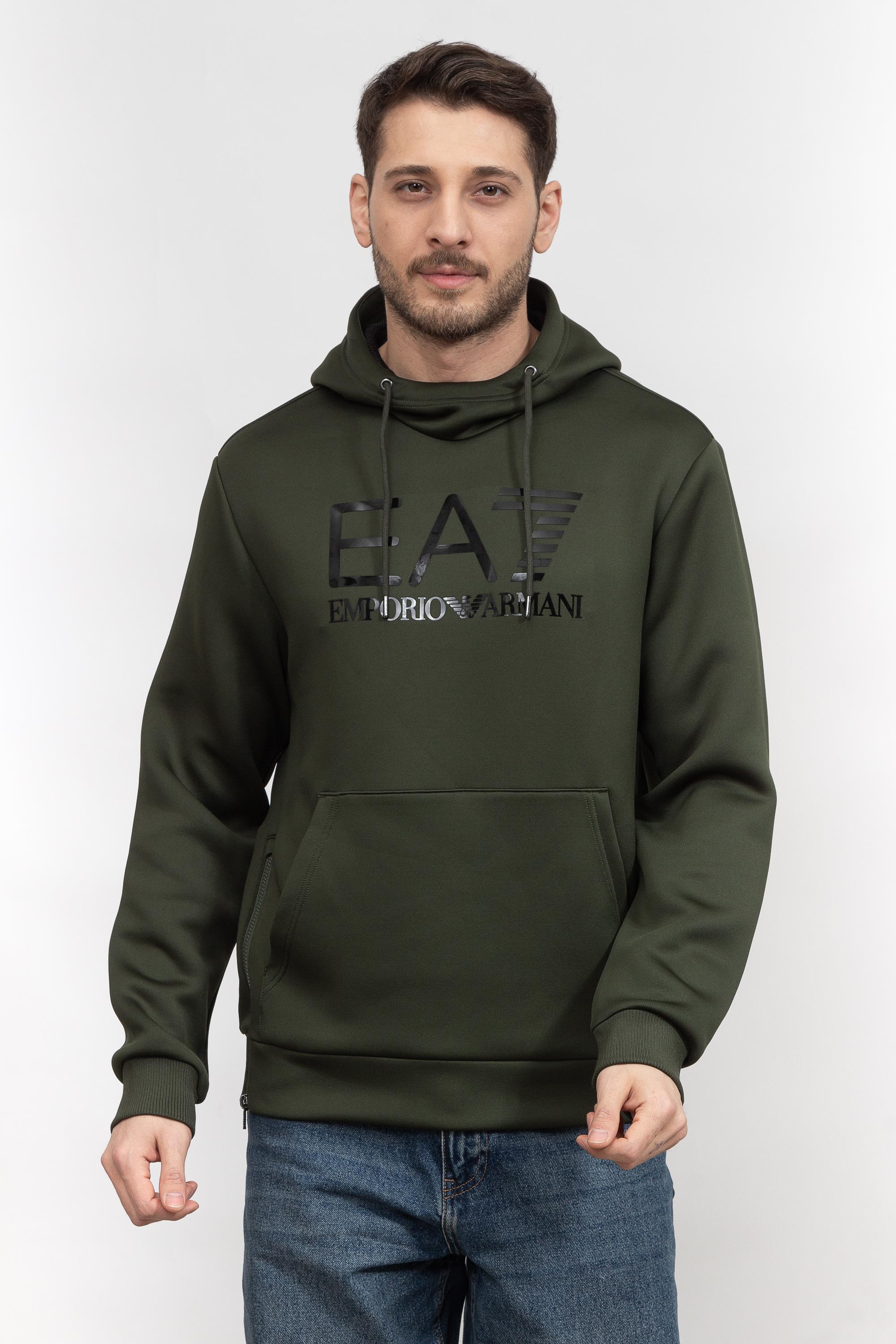 EA7 Erkek Kapüşonlu Sweatshirt