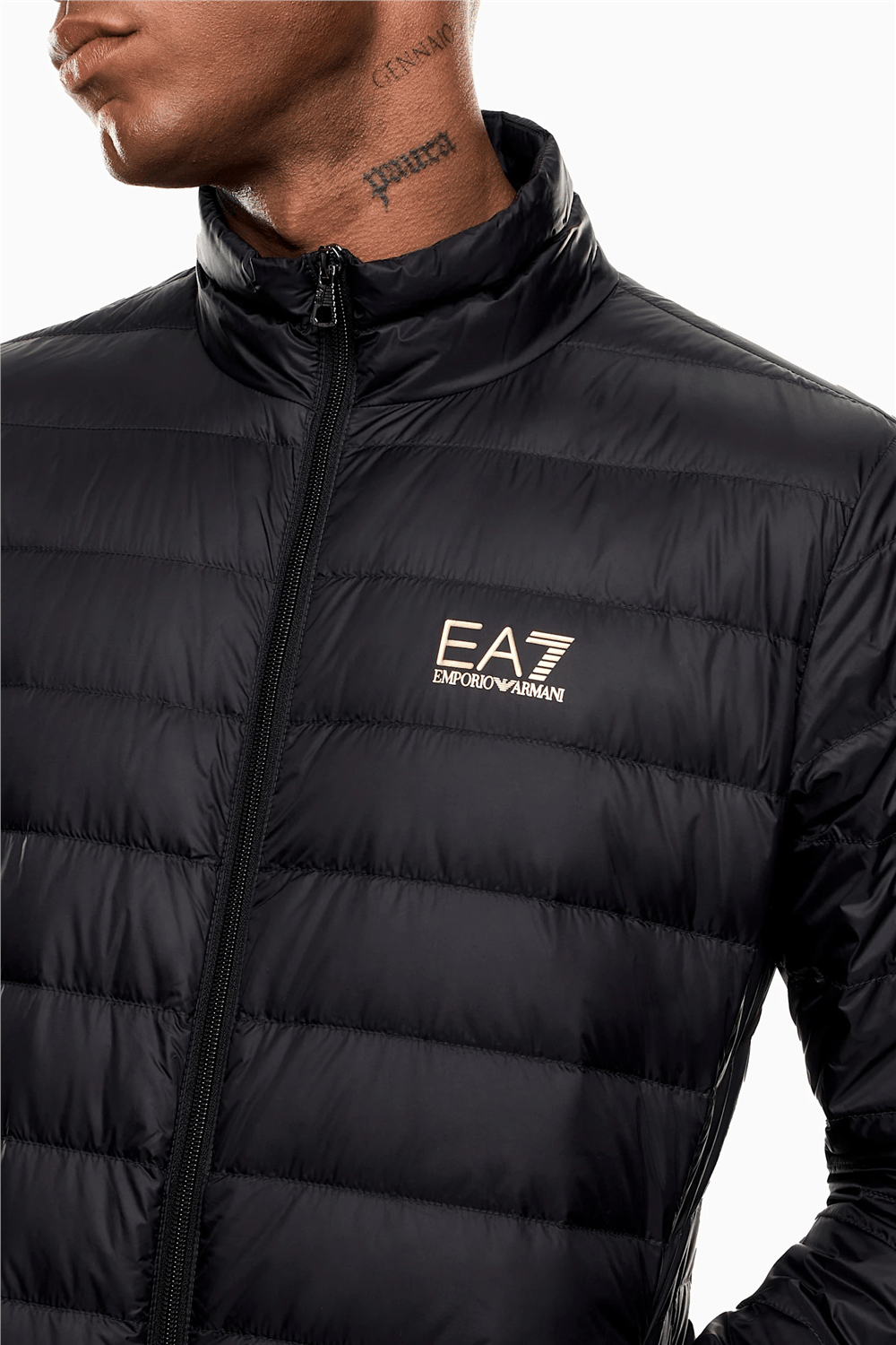 EA7 Erkek Mont Siyah