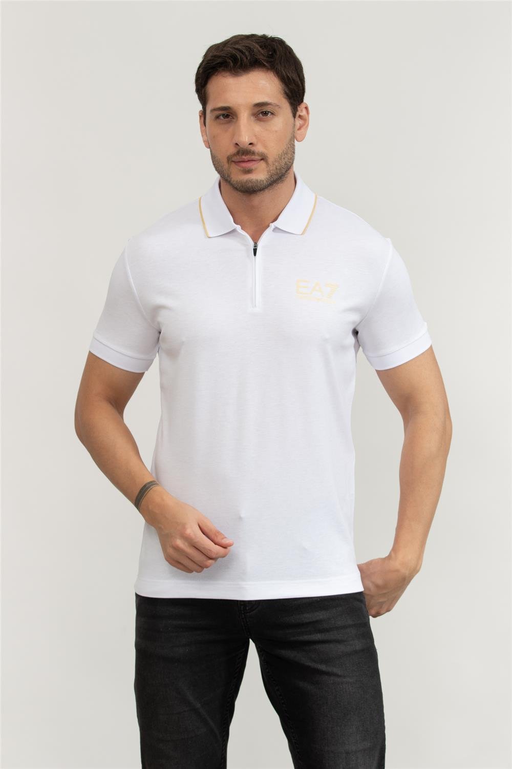 EA7 Erkek Polo Yaka T-Shirt