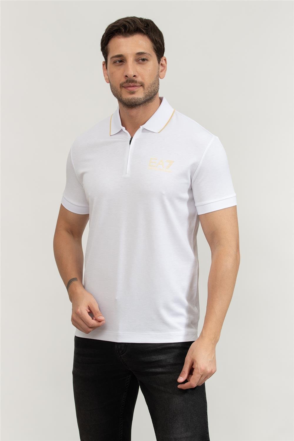 EA7 Erkek Polo Yaka T-Shirt