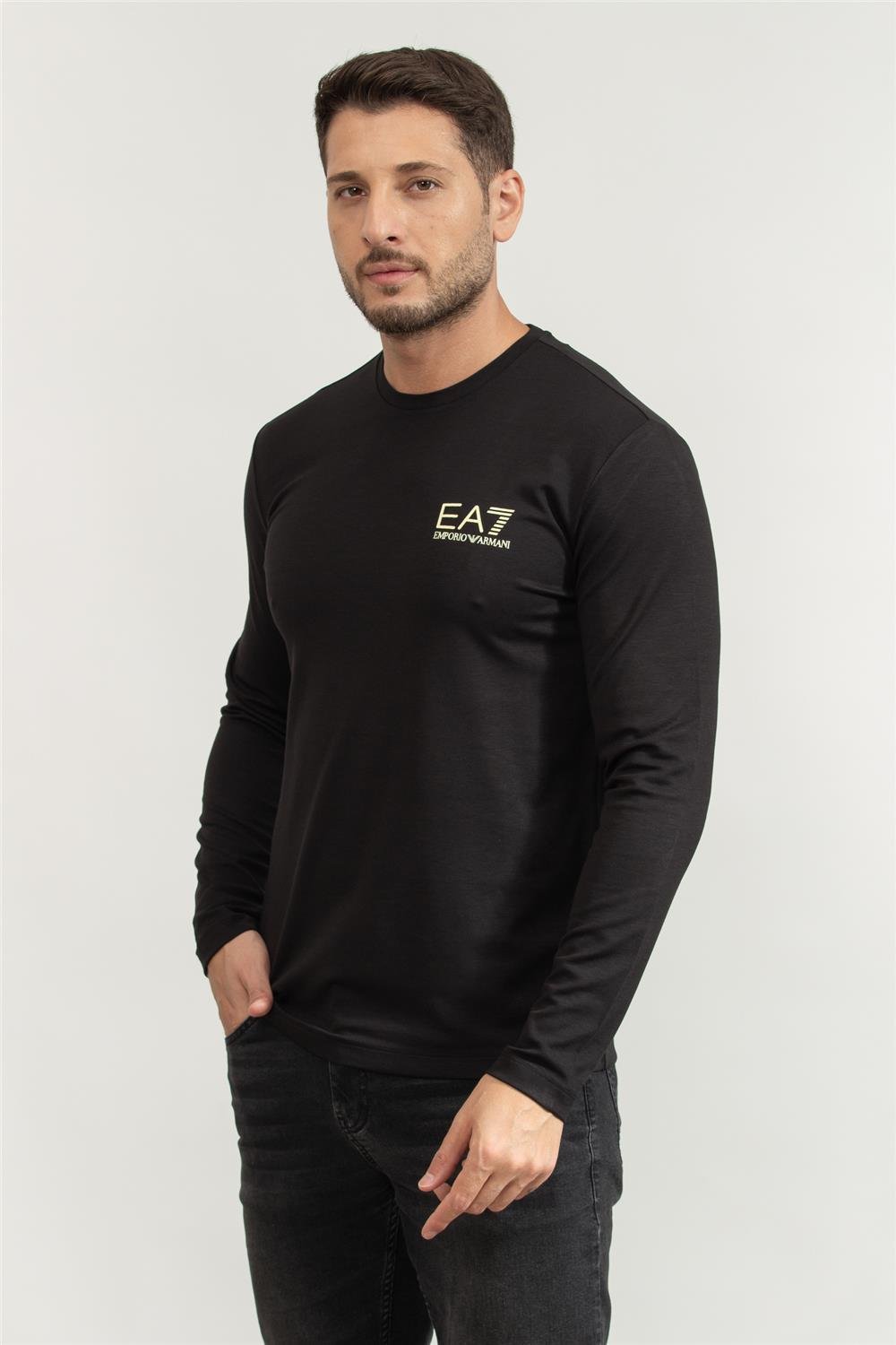 EA7 Erkek Uzun Kollu T-Shirt