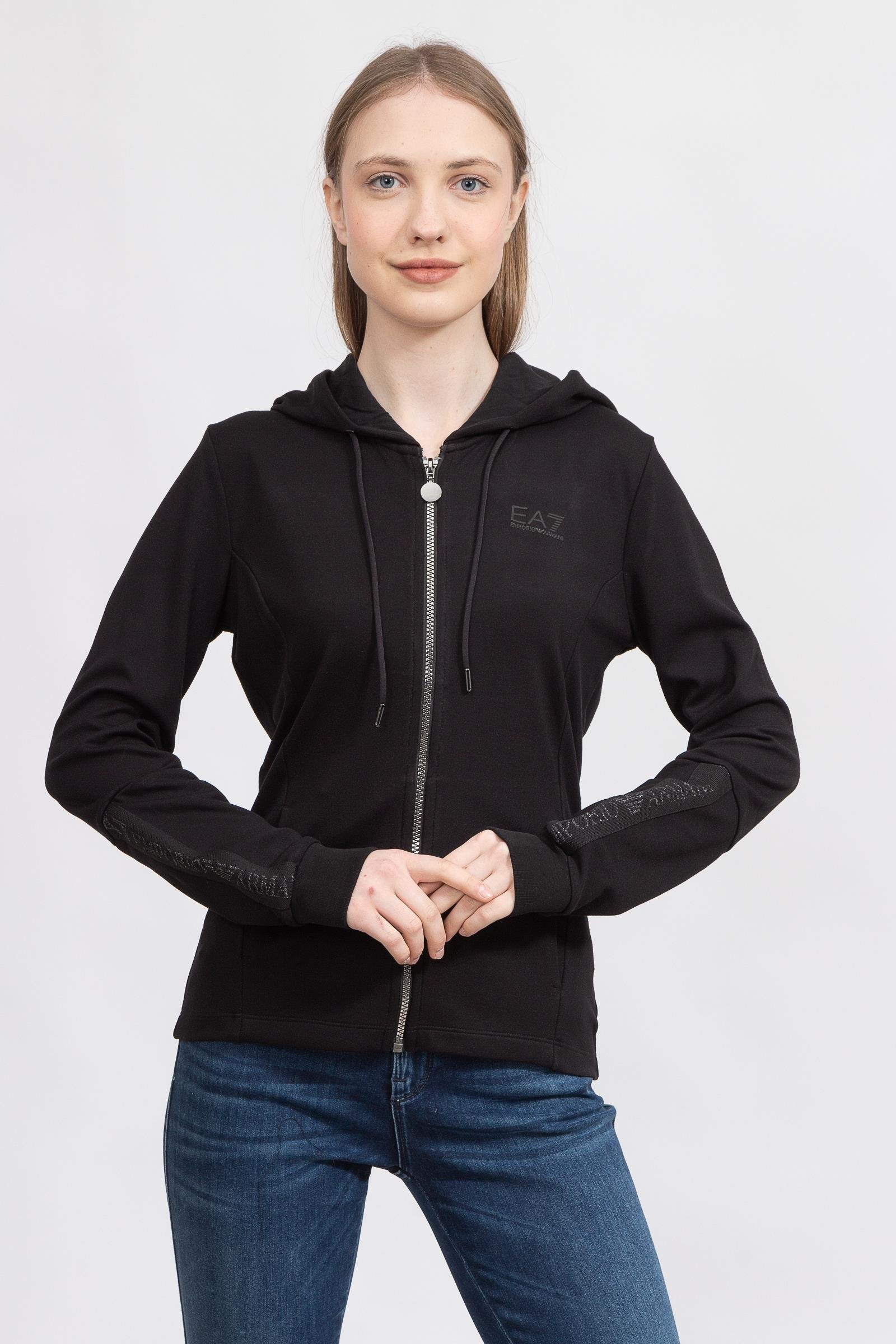 EA7 Kadın Fermuarlı Sweatshirt