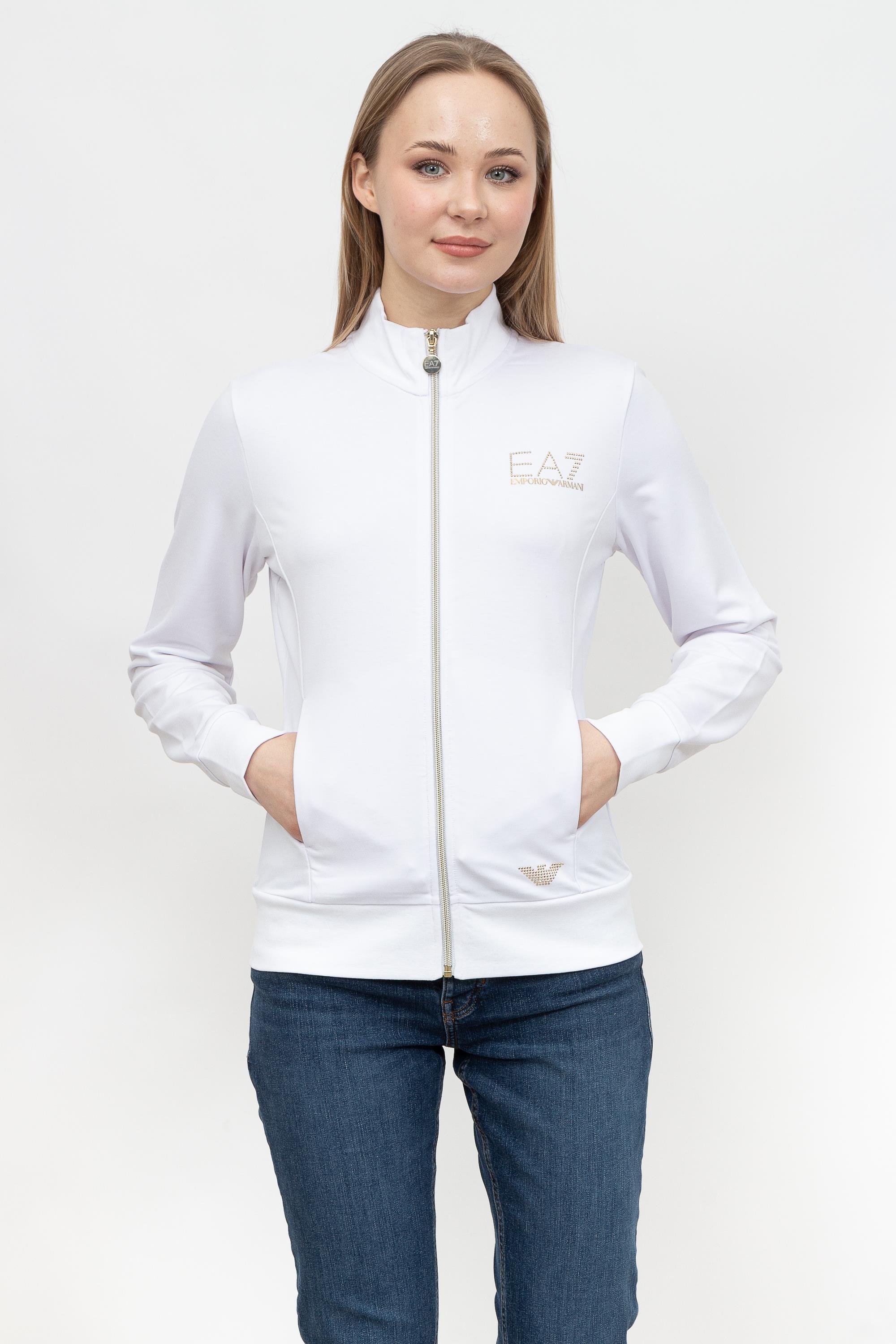 EA7 Kadın Fermuarlı Sweatshirt