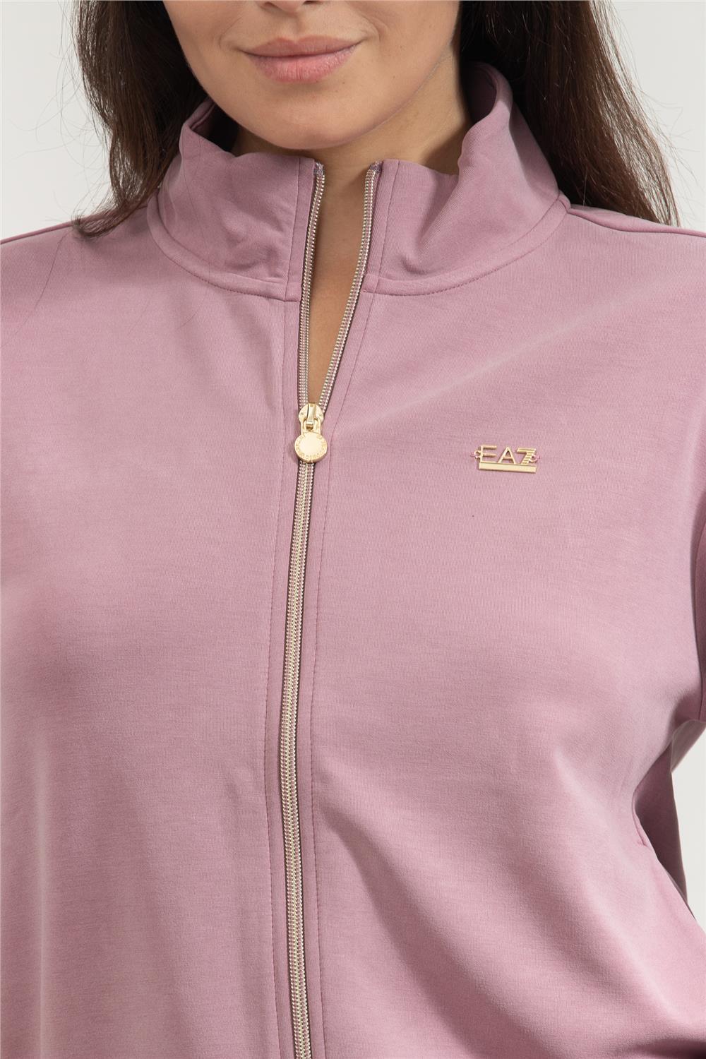 EA7 Kadın Fermuarlı Sweatshirt