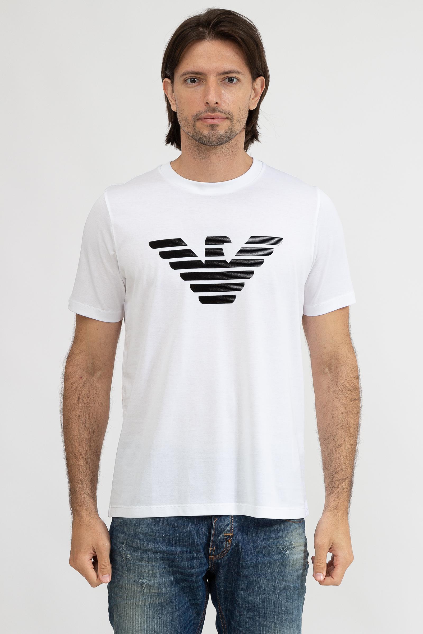 Emporio Armani %100 Pamuklu Erkek T-Shirt