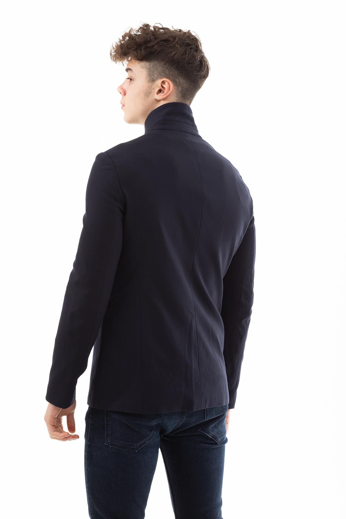 Emporio Armani Dik Yaka Erkek Blazer Ceket