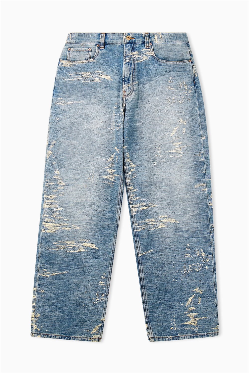 Emporio Armani Erkek 5 Cepli Pantolon Açık Mavi