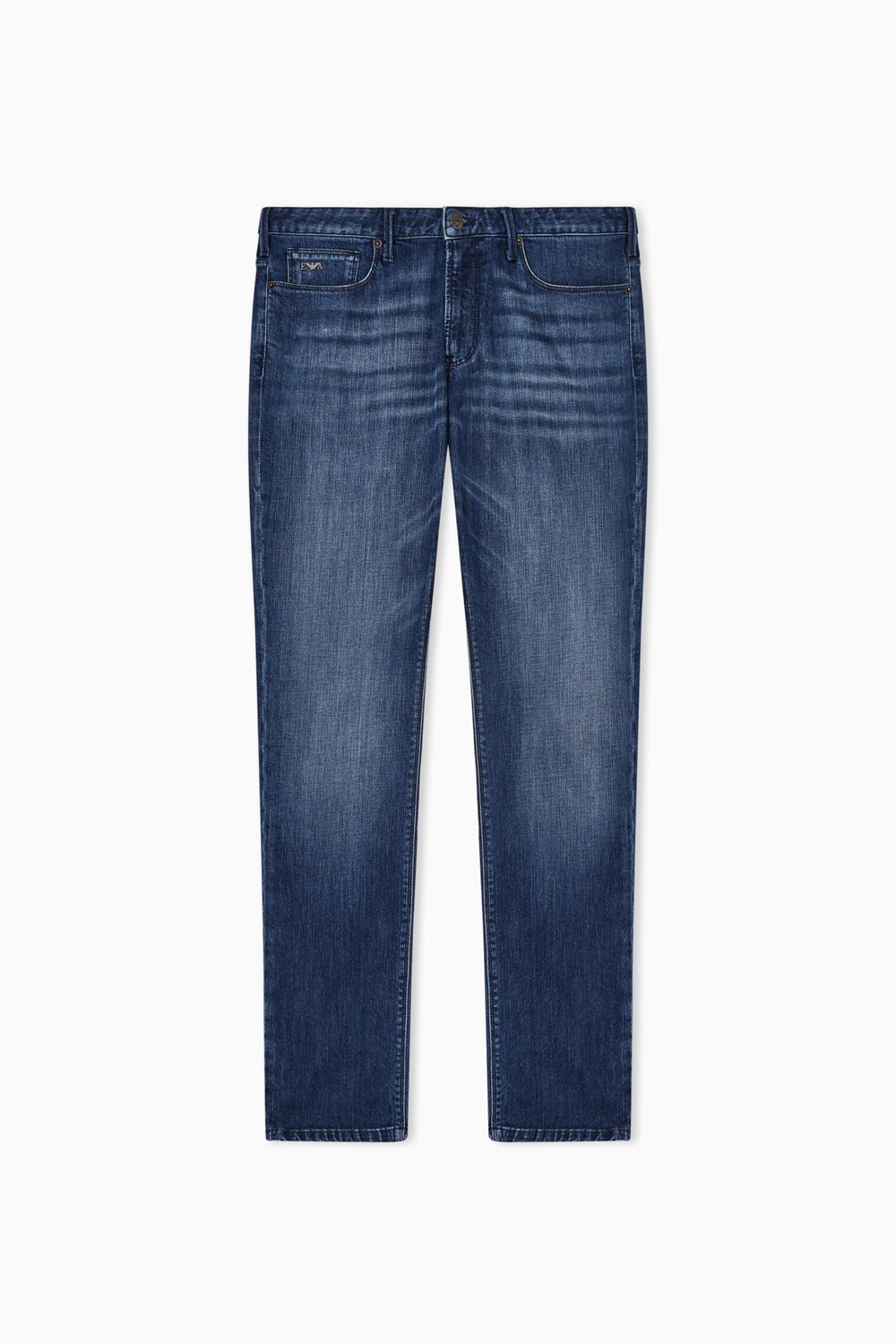 Emporio Armani Erkek 5 Cepli Pantolon İndigo Mavi