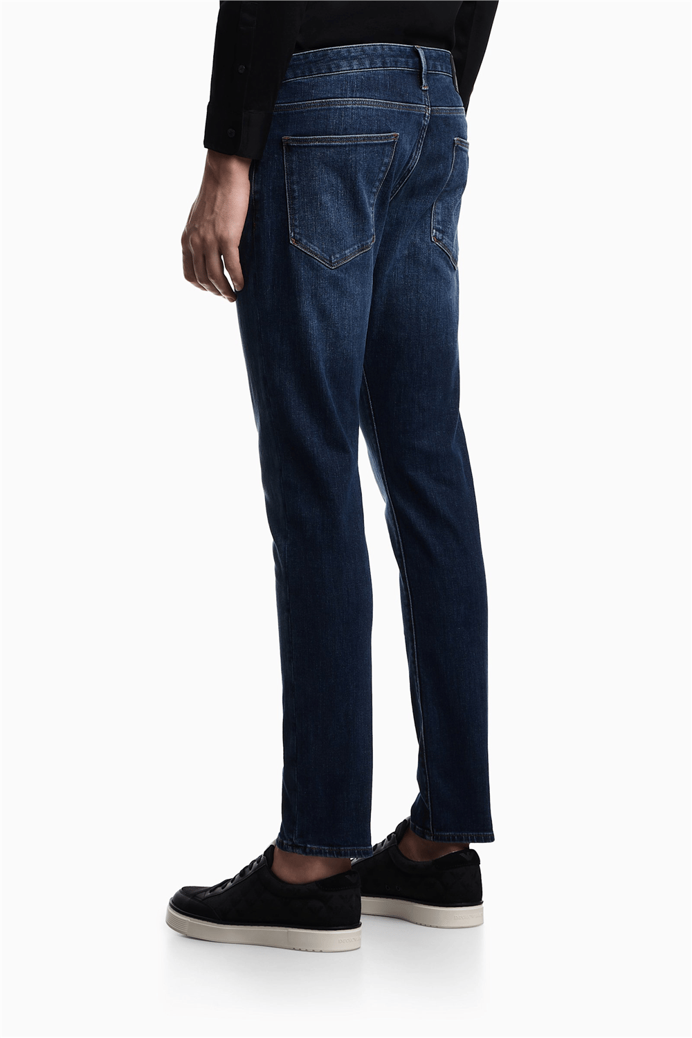 Emporio Armani Erkek 5 Cepli Pantolon İndigo Mavi