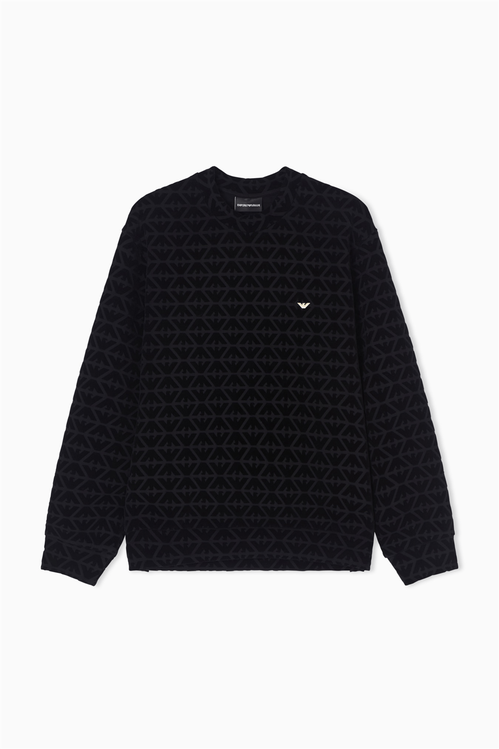 Emporio Armani Erkek Bisiklet Yaka Sweatshirt Çok Renkli