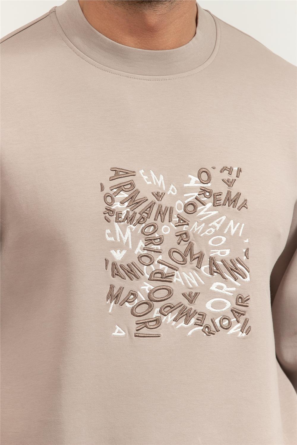 Emporio Armani Erkek Bisiklet Yaka Sweat