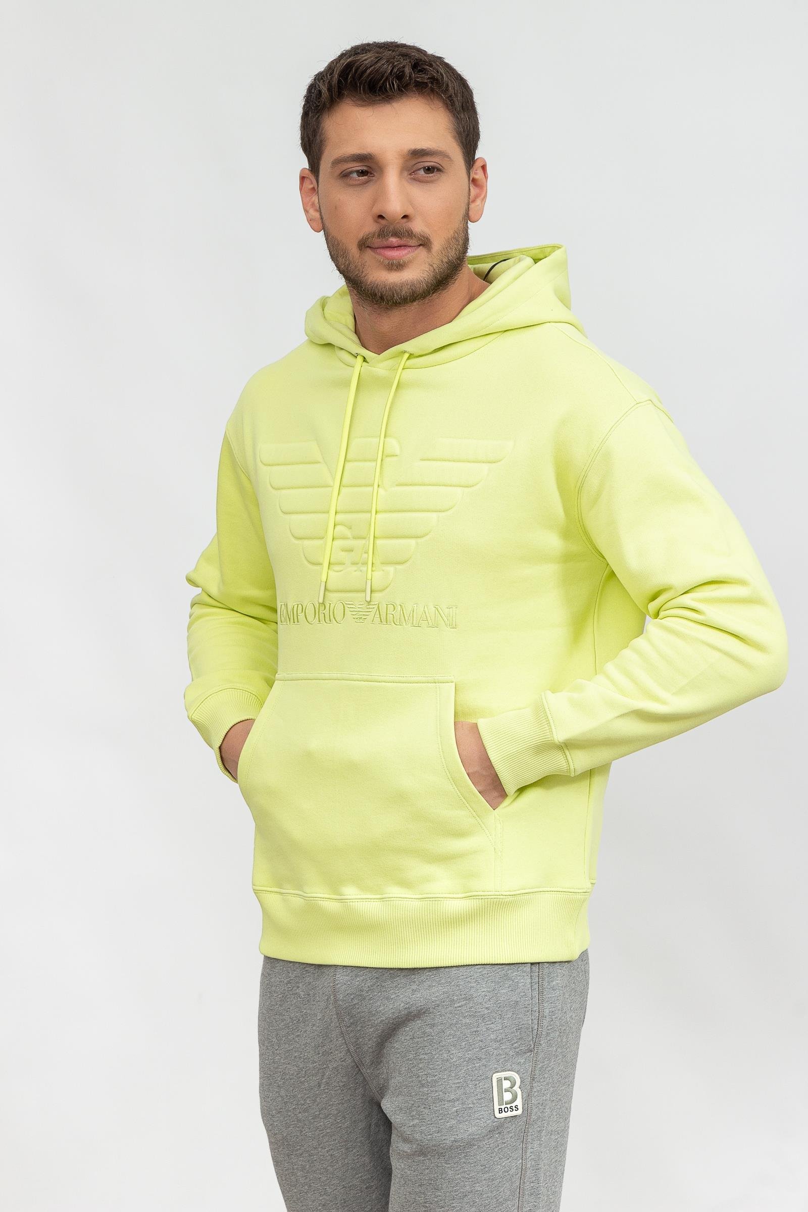 Emporio Armani Erkek Bisiklet Yaka Sweatshirt