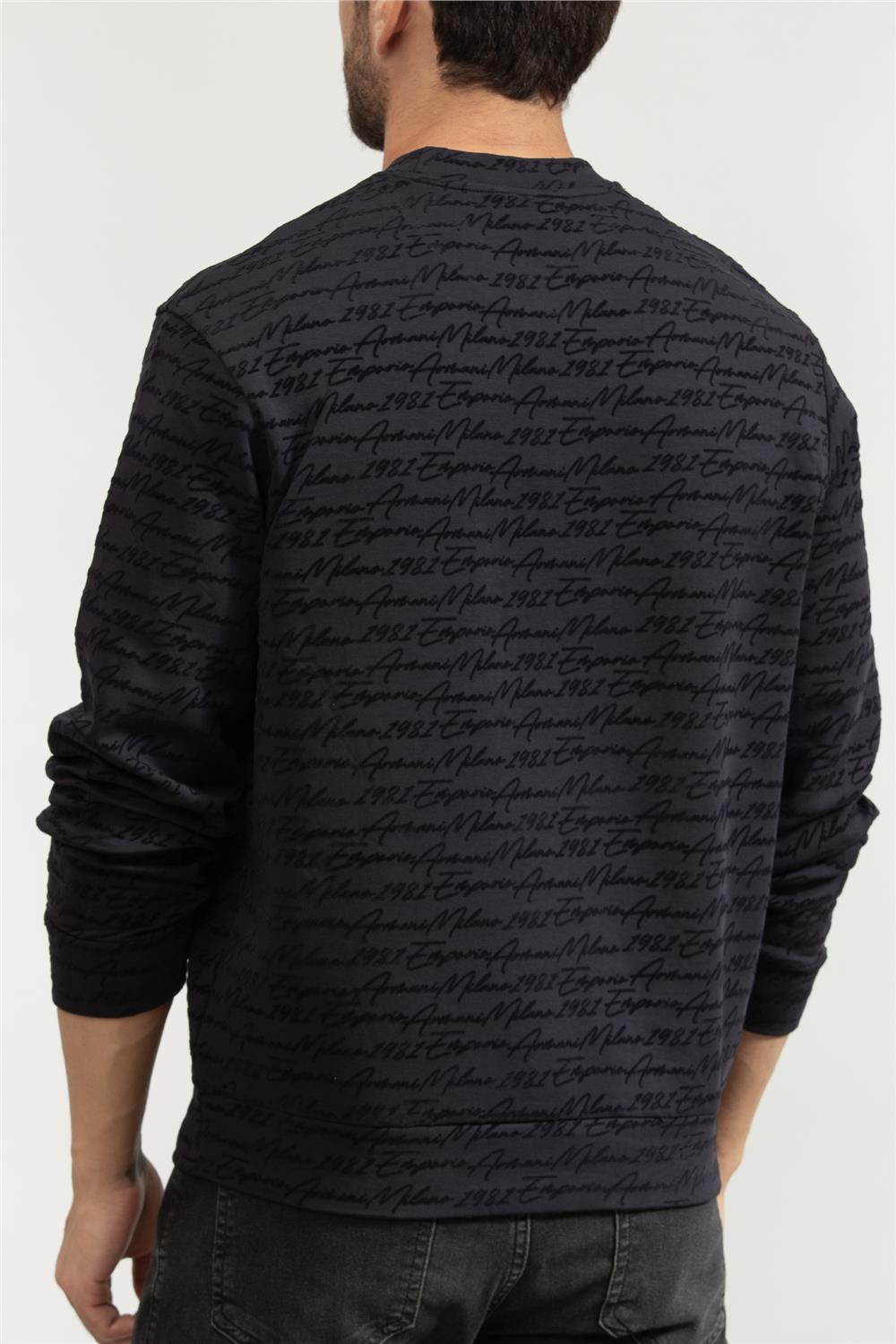 Emporio Armani Erkek Bisiklet Yaka Sweat