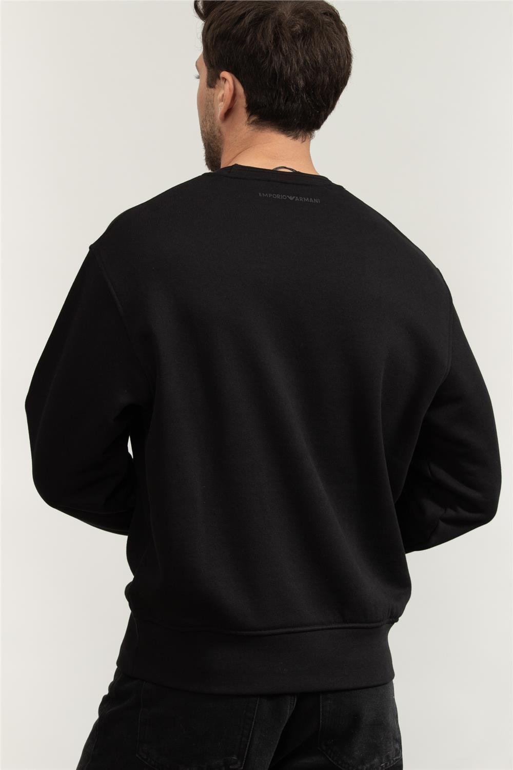 Emporio Armani Erkek Bisiklet Yaka Sweat