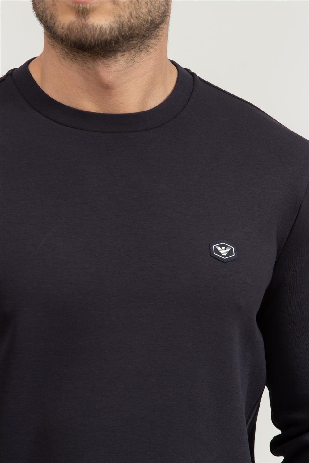 Emporio Armani Erkek Bisiklet Yaka Sweatshirt