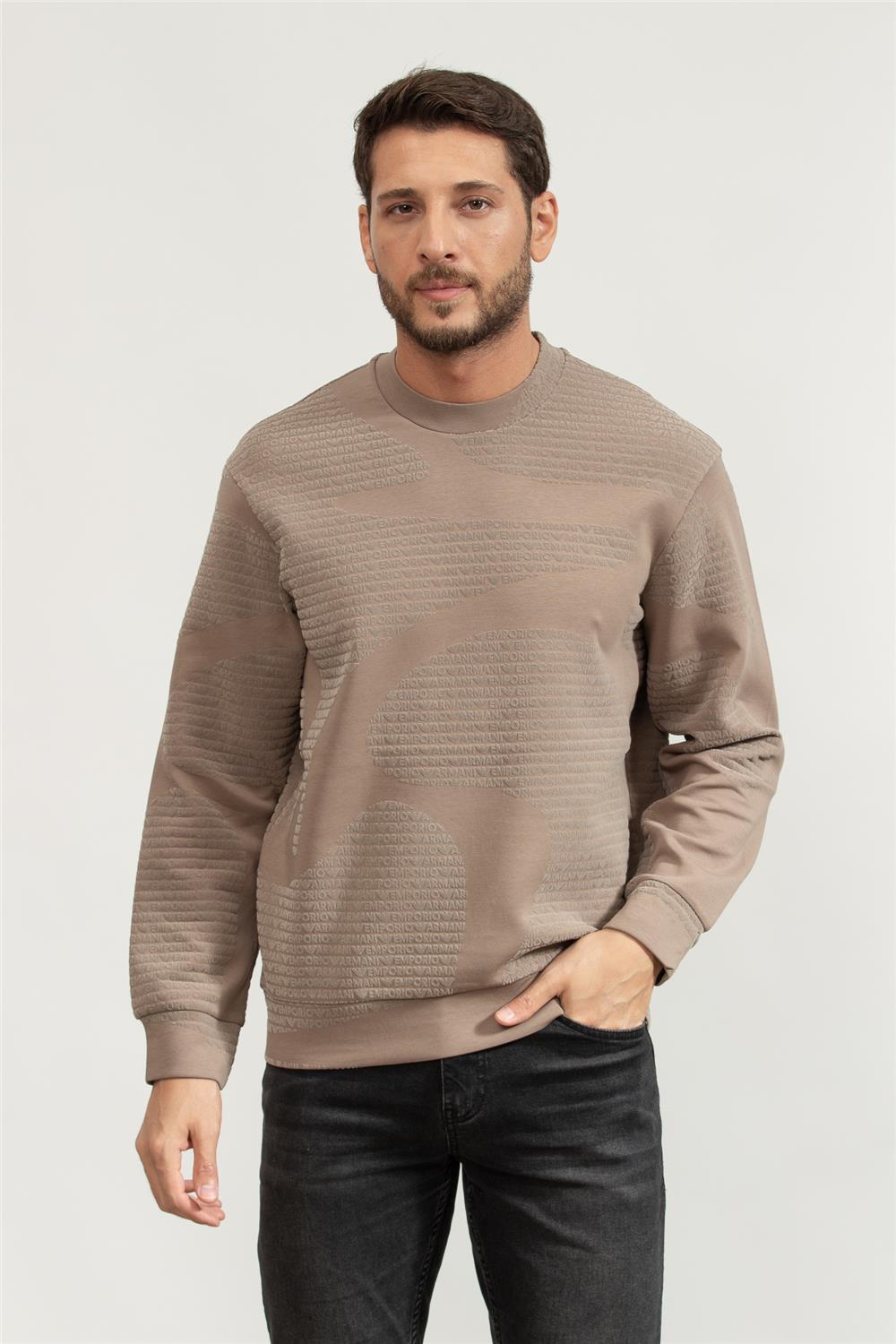 Emporio Armani Erkek Bisiklet Yaka Sweat
