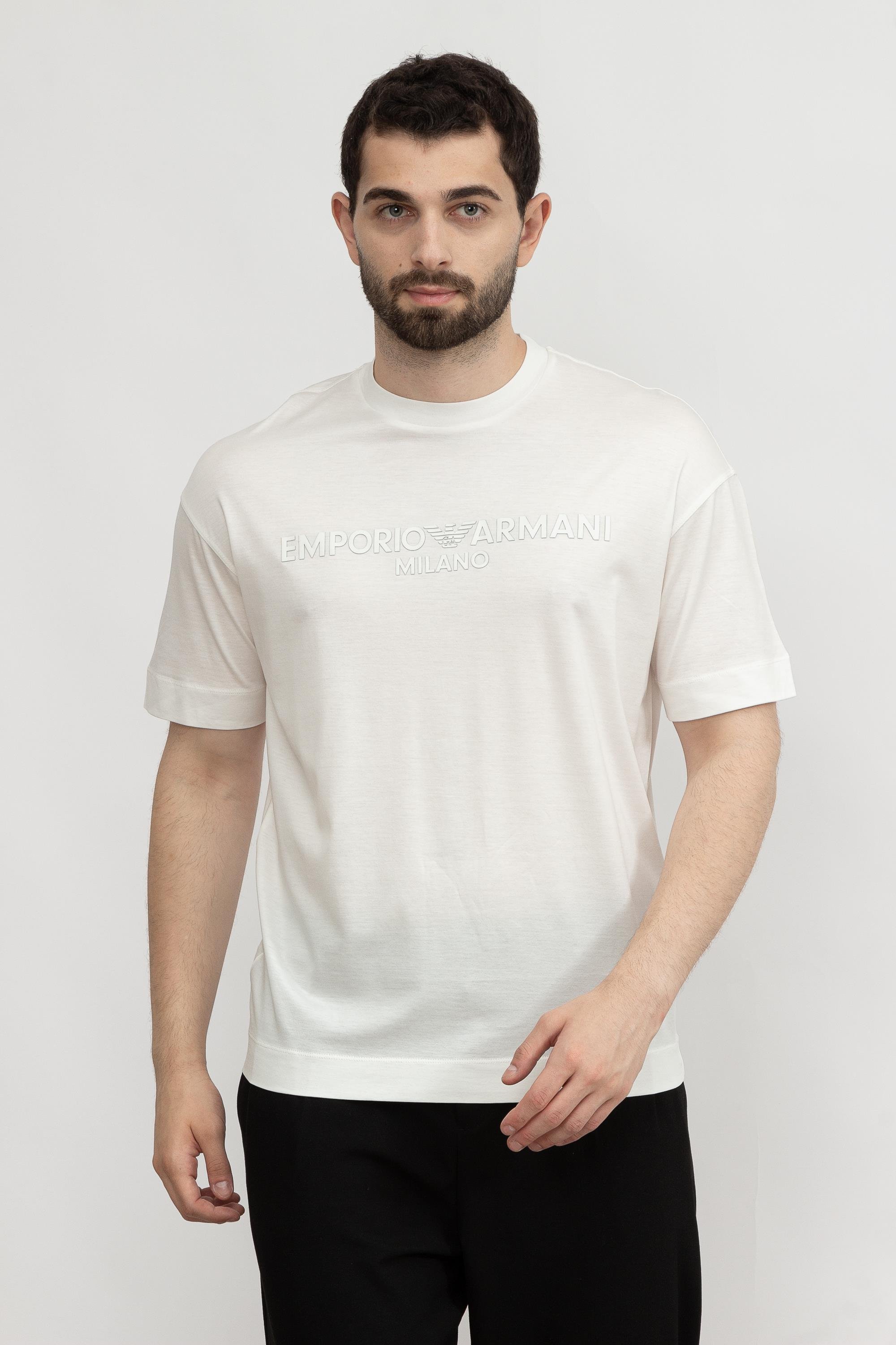 Emporio Armani Erkek Bisiklet Yaka T-Shirt