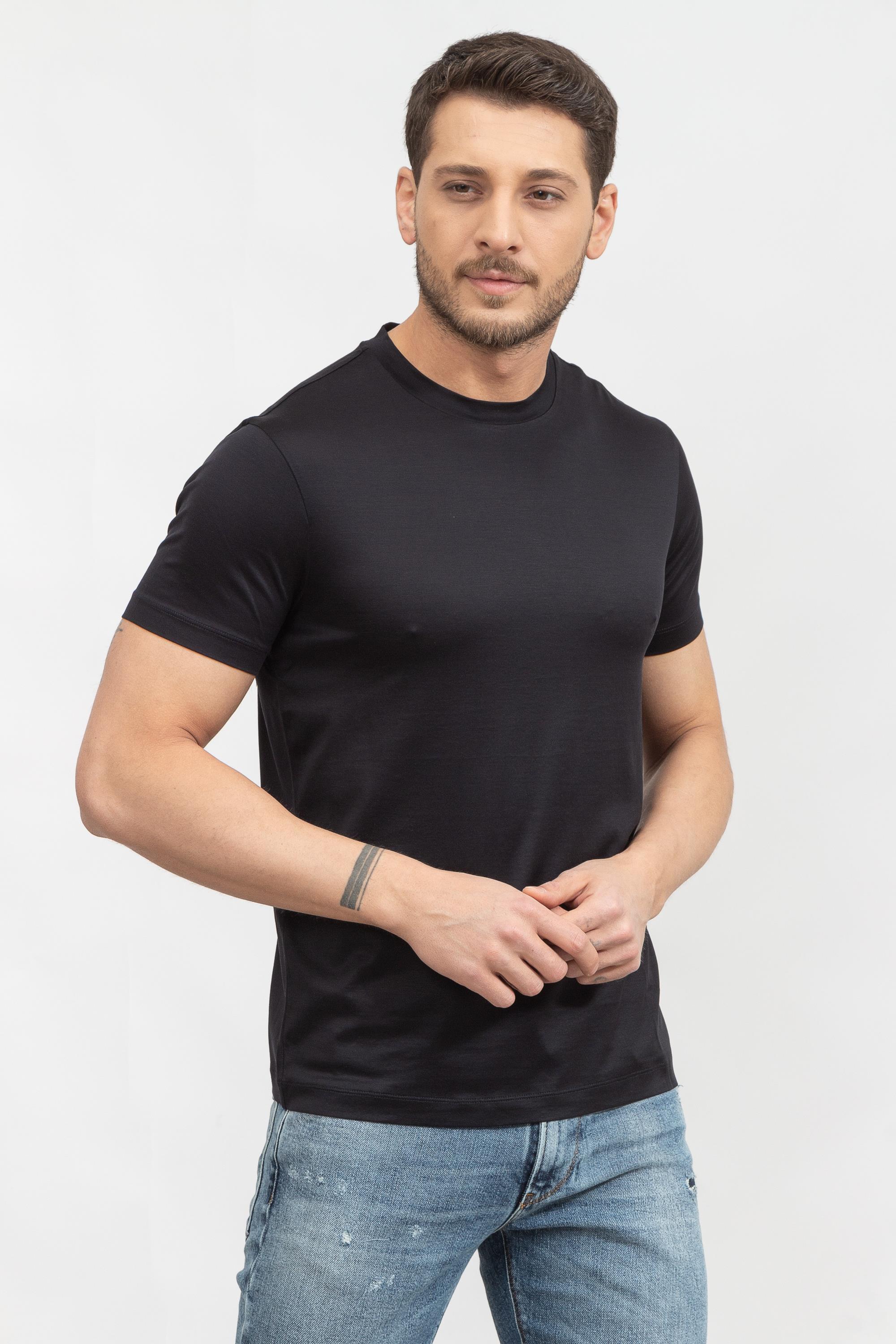 Emporio Armani Erkek Bisiklet Yaka T-Shirt