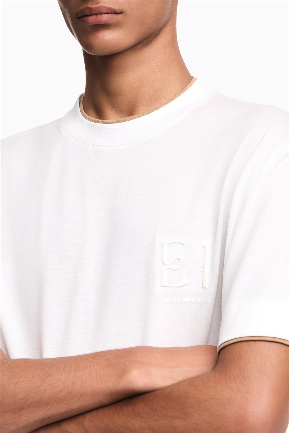 Emporio Armani Erkek Bisiklet Yaka T-Shirt