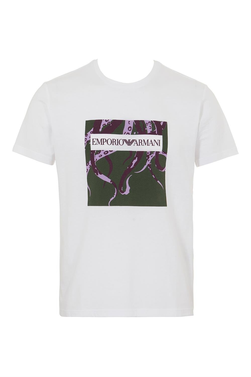 Emporio Armani Erkek Bisiklet Yaka T-Shirt