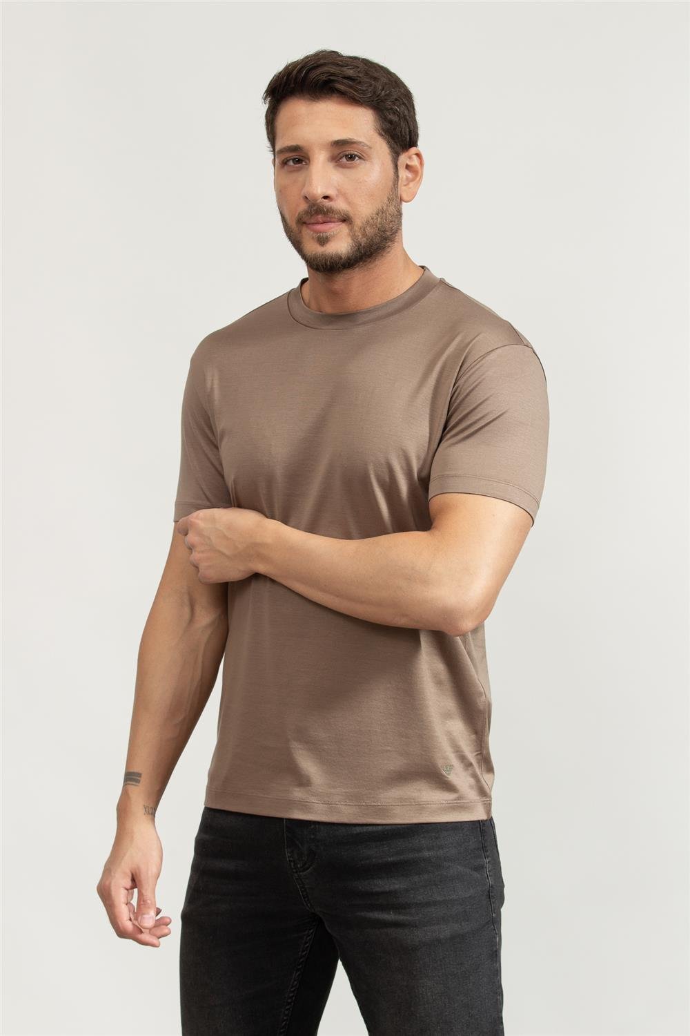 Emporio Armani Erkek Bisiklet Yaka T-Shirt