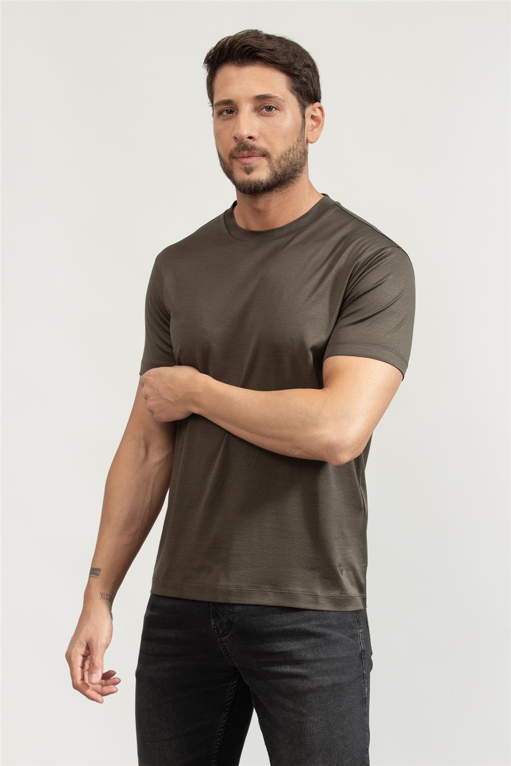 Emporio Armani Erkek Bisiklet Yaka T-Shirt
