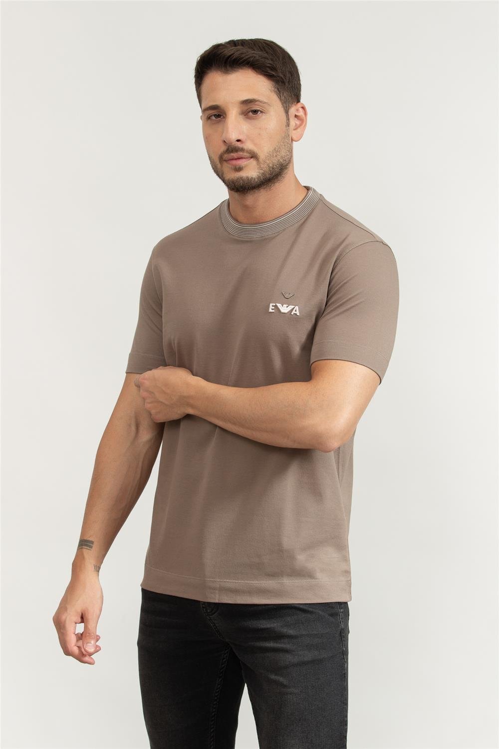 Emporio Armani Erkek Bisiklet Yaka T-Shirt