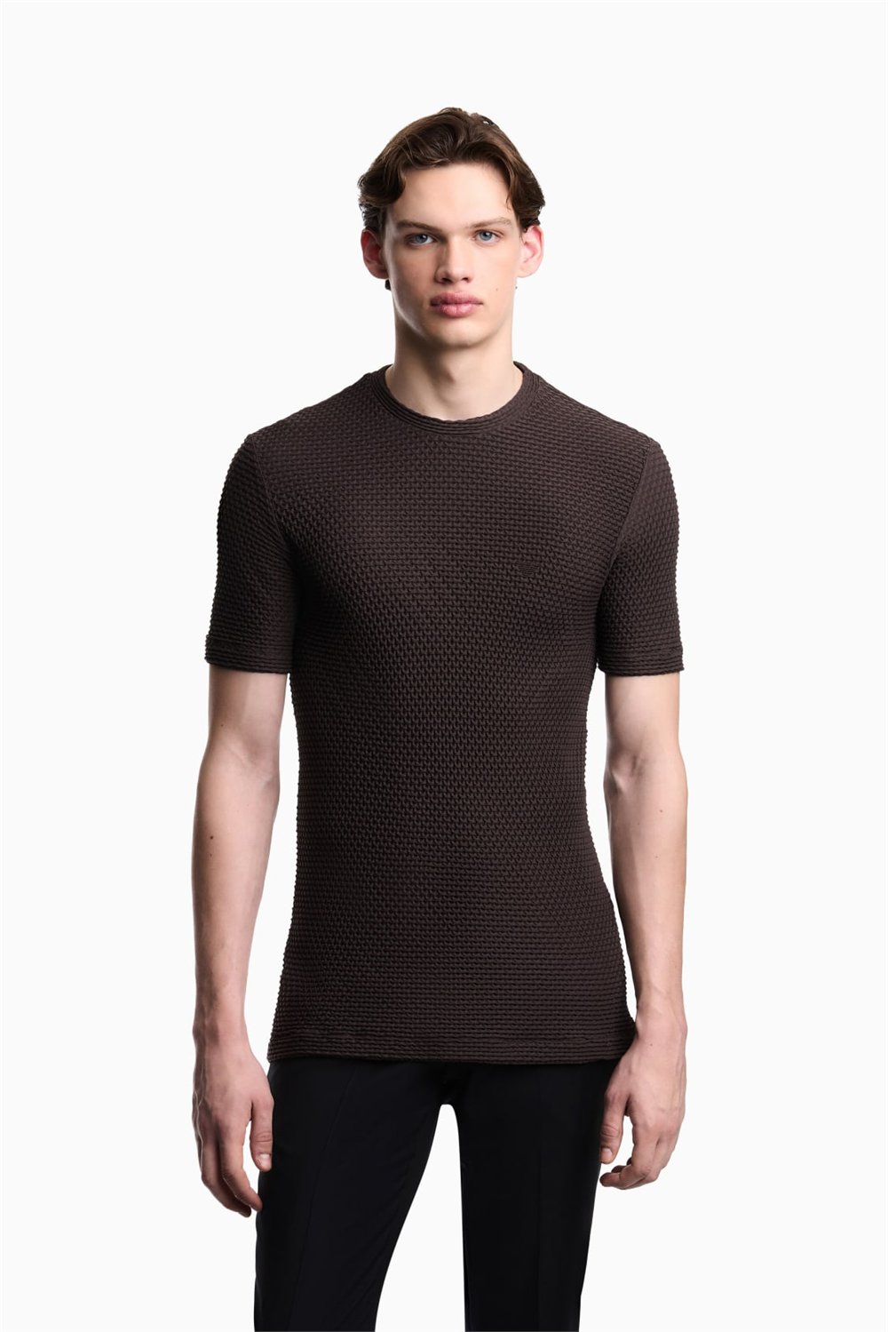 Emporio Armani Erkek Bisiklet Yaka T-Shirt