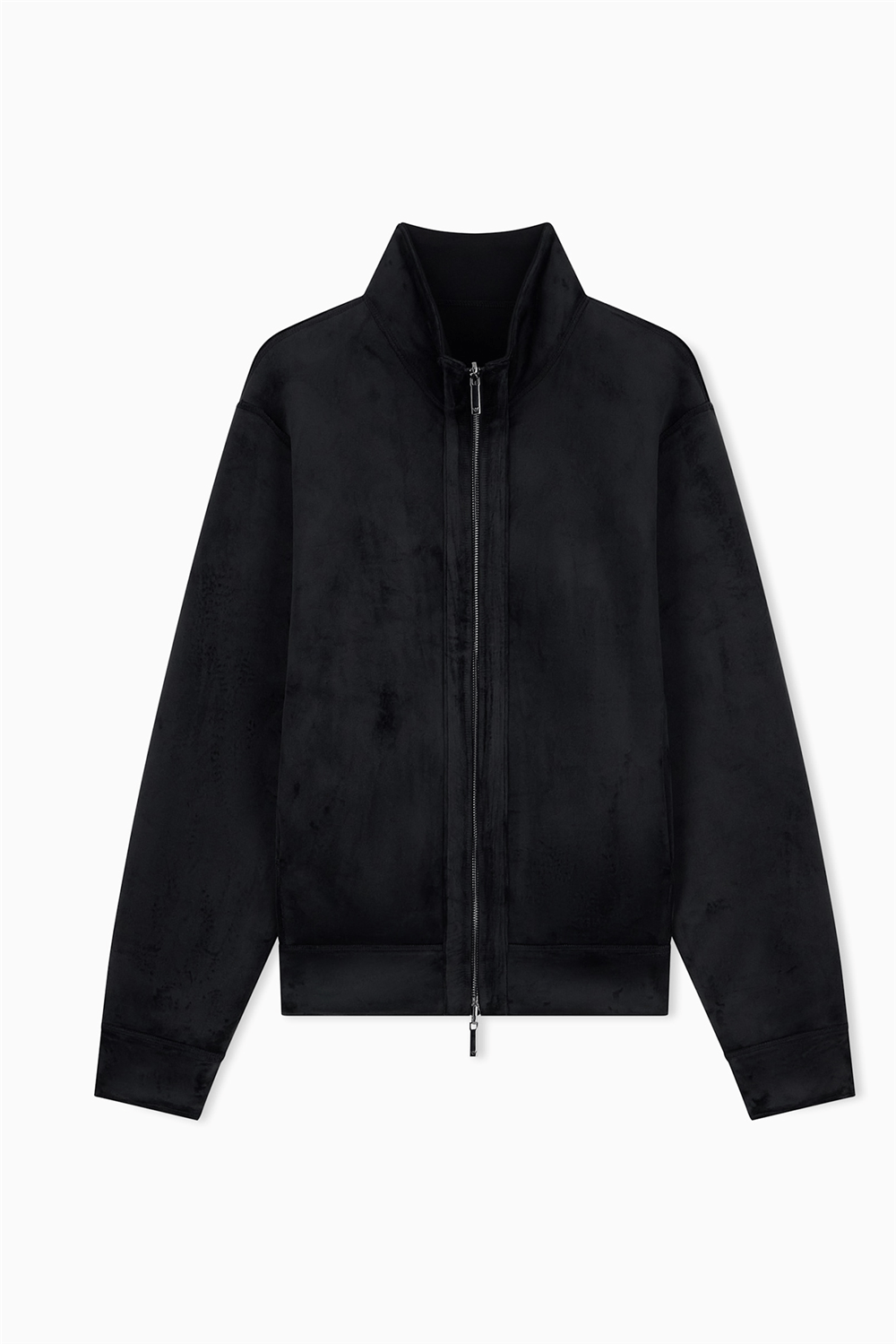 Emporio Armani Erkek Fermuarlı Sweatshirt Siyah