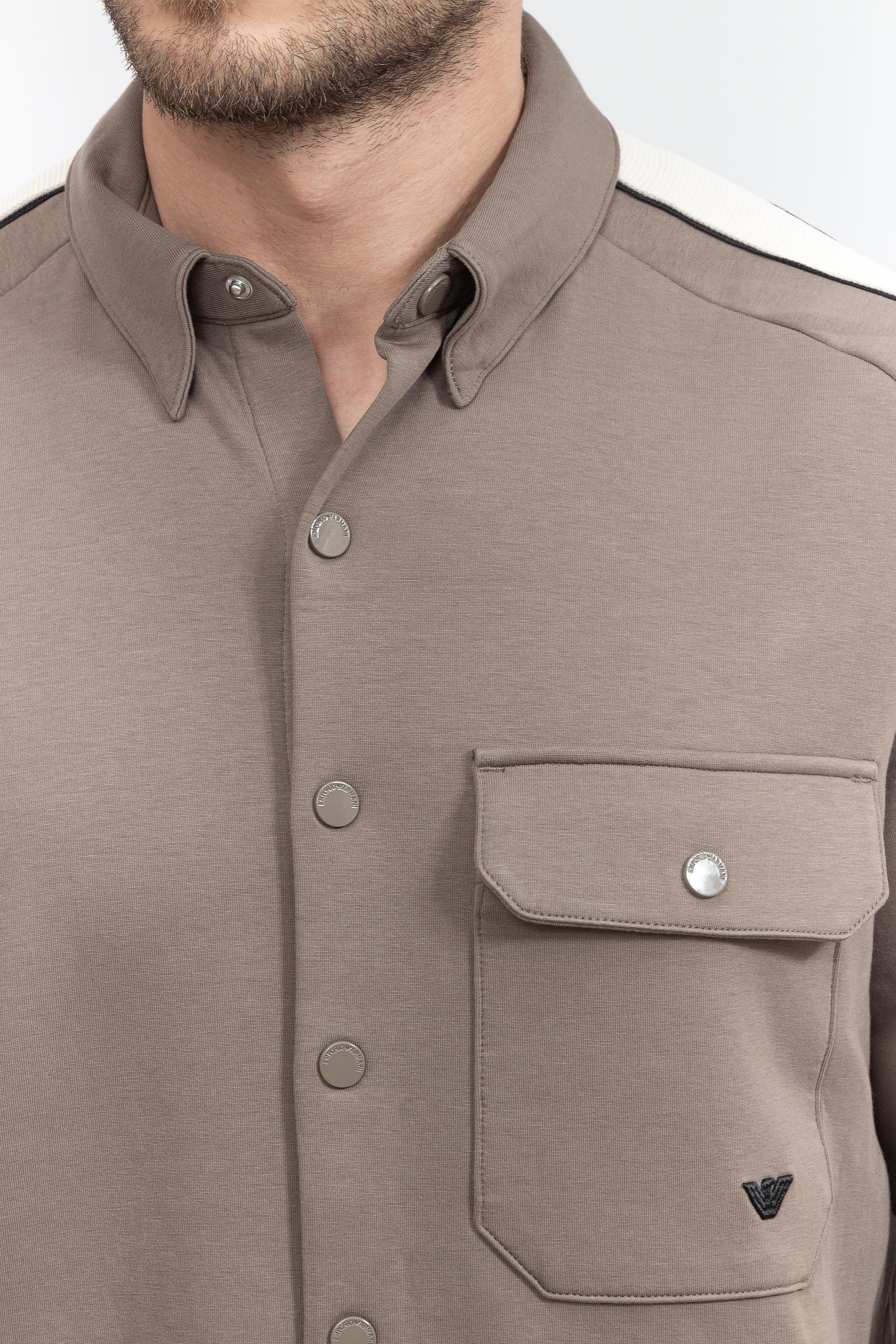 Emporio Armani Erkek Fermuarlı Sweatshirt