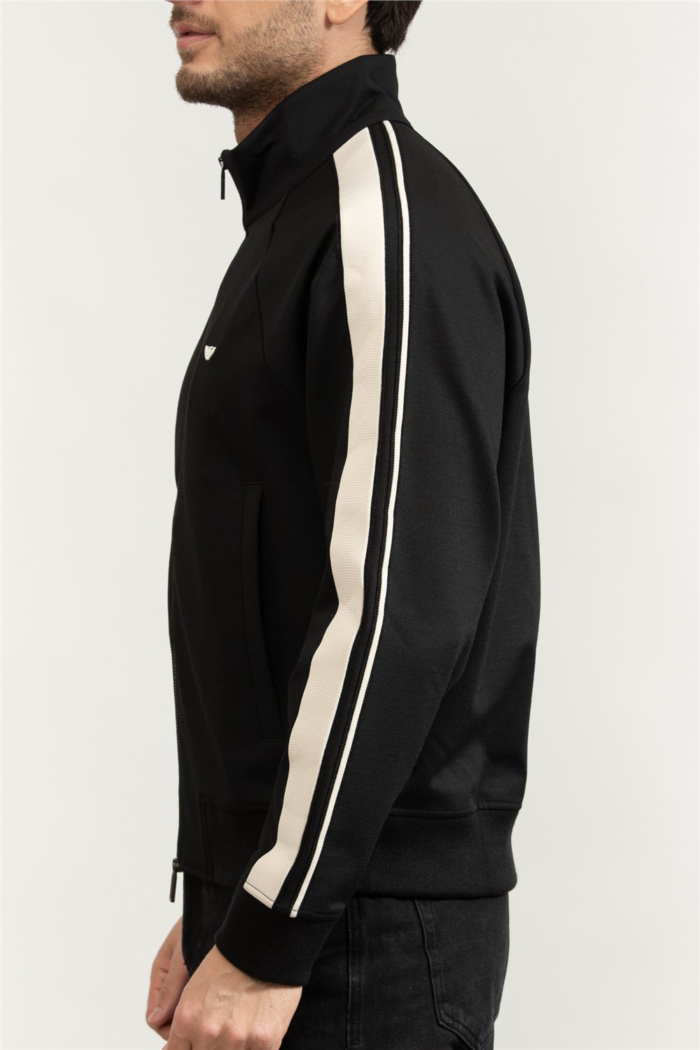 Emporio Armani Erkek Fermuarlı Sweatshirt