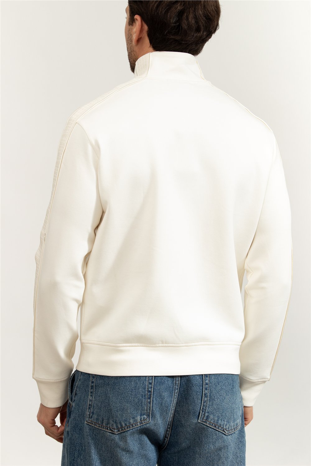 Emporio Armani Erkek Fermuarlı Sweatshirt