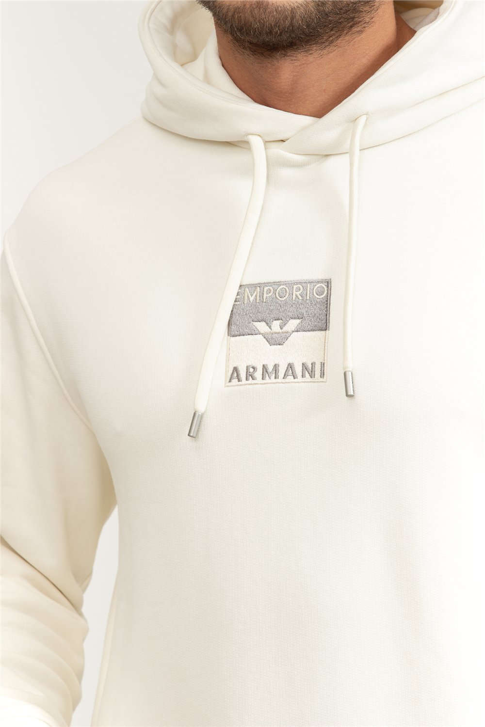 Emporio Armani Erkek Kapüşonlu Sweatshirt
