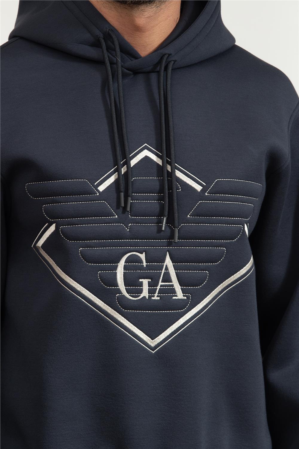 Emporio Armani Erkek Kapüşonlu Sweatshirt