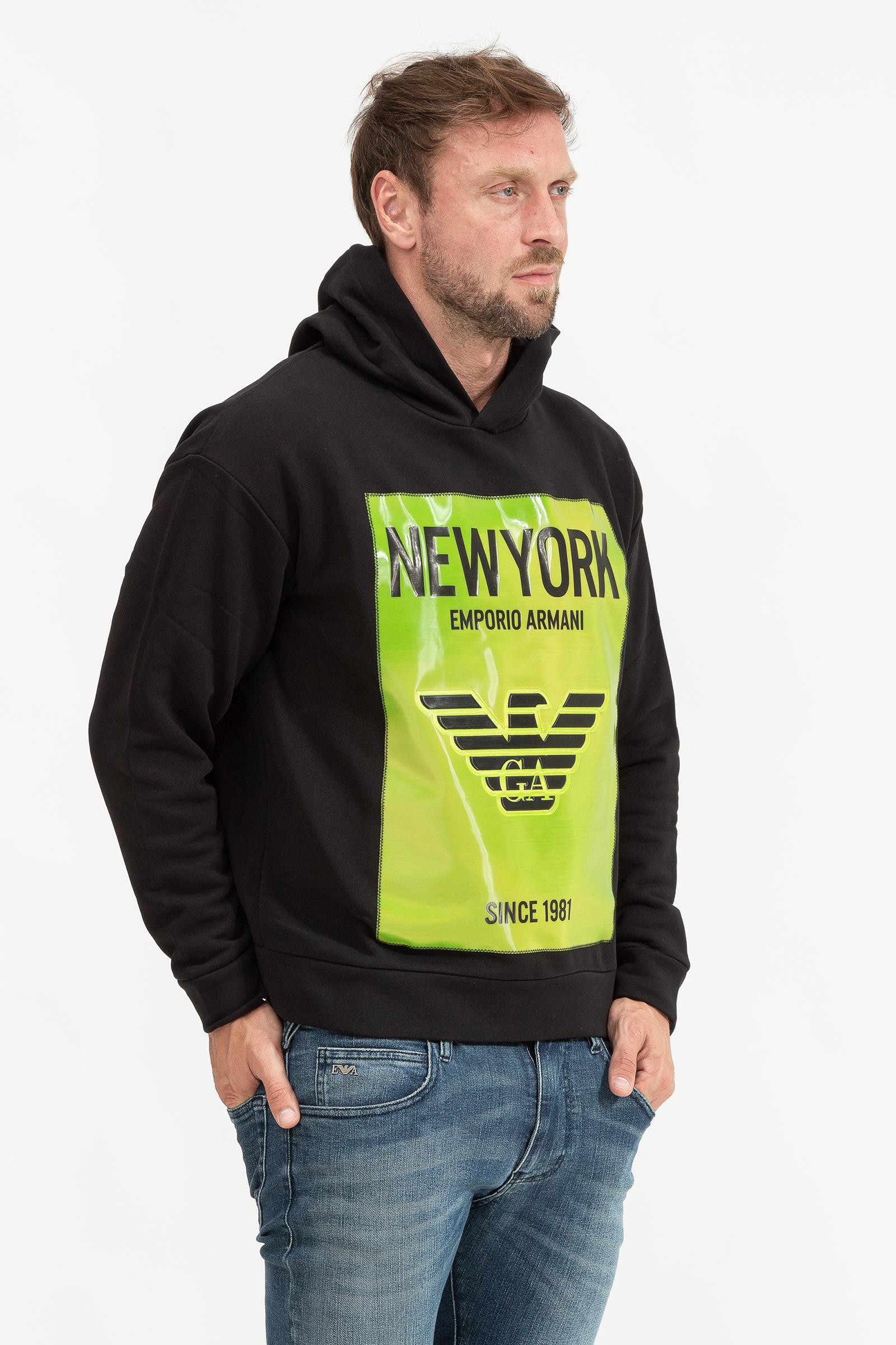 Emporio Armani Erkek Kapüşonlu Sweatshirt