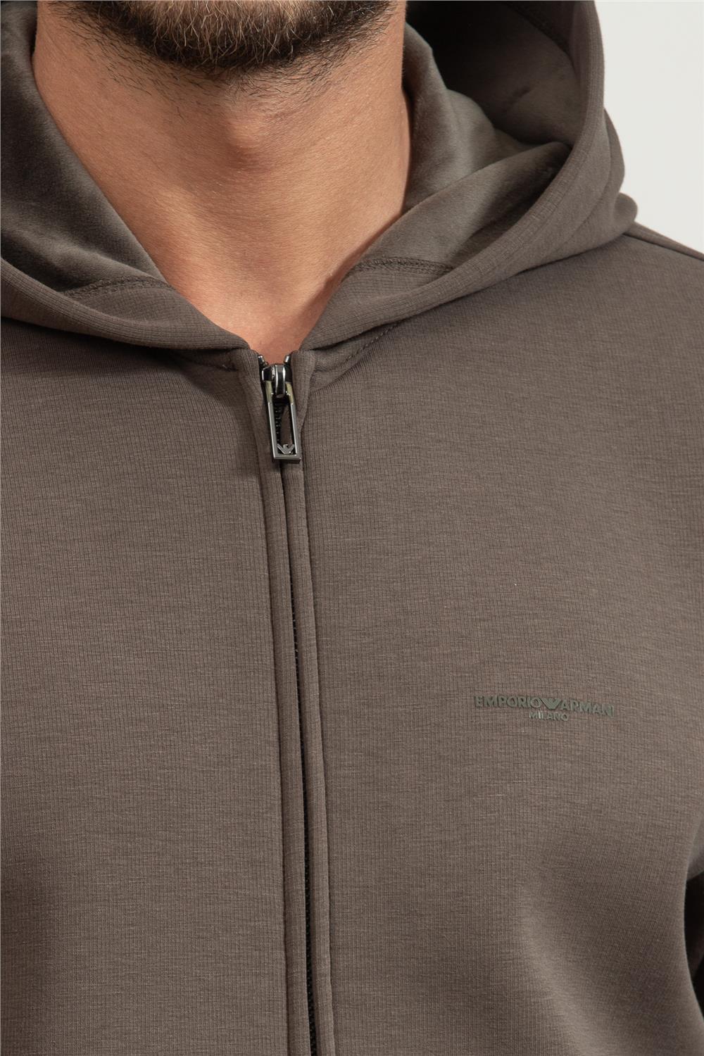 Emporio Armani Erkek Kapüşonlu Sweatshirt